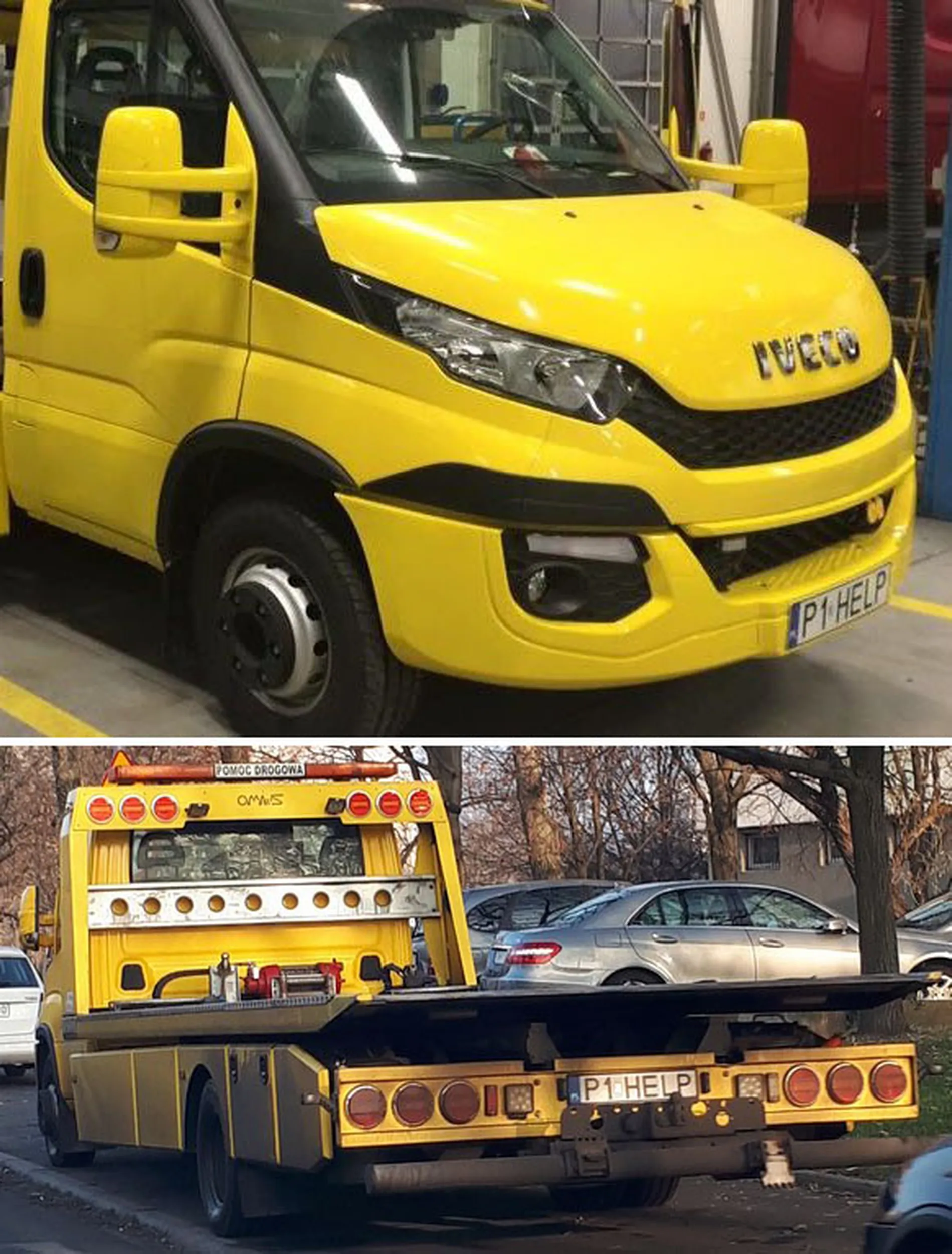 Fajny numer, blacha P1 HELP