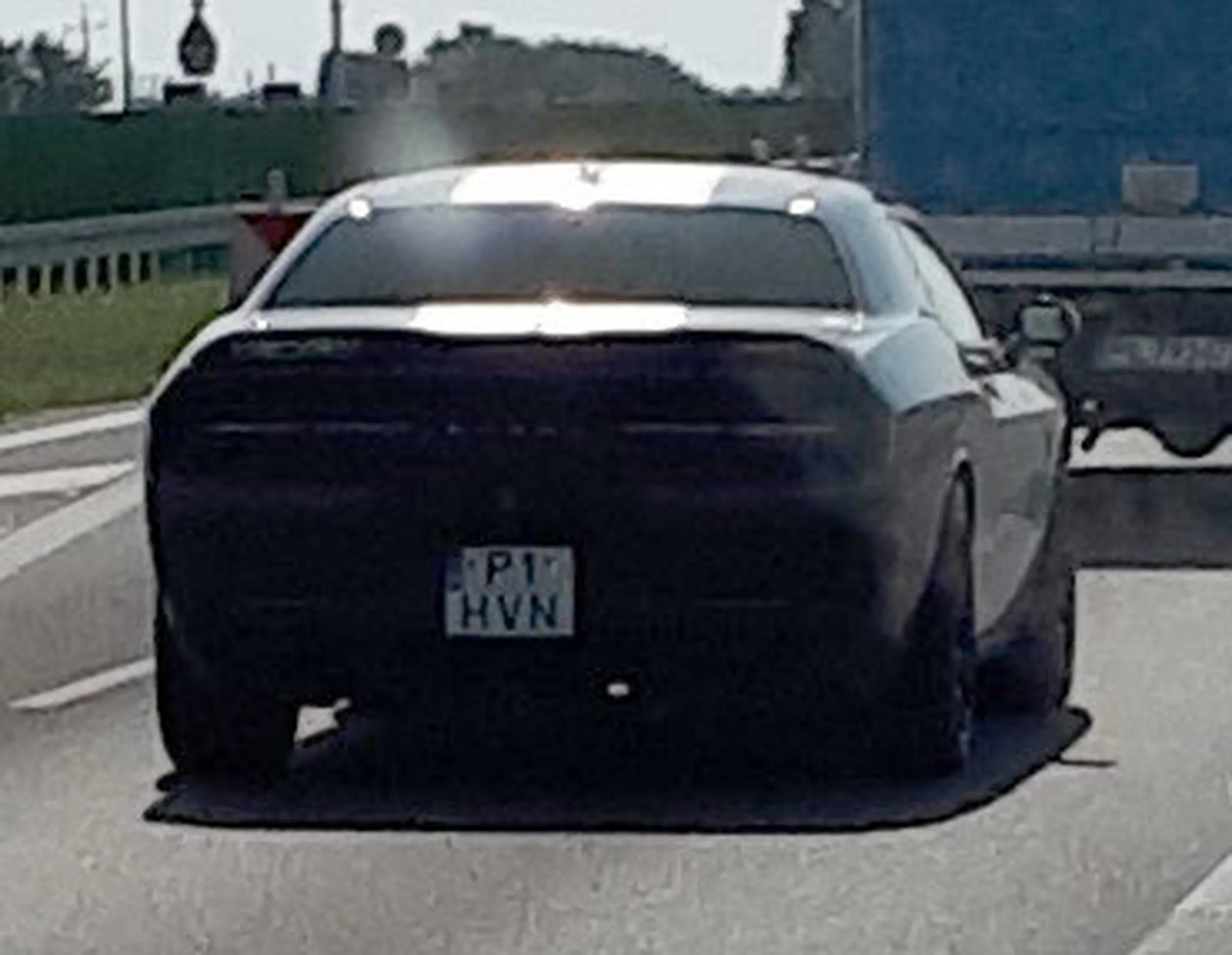 Fajny numer, blacha P1 HVN