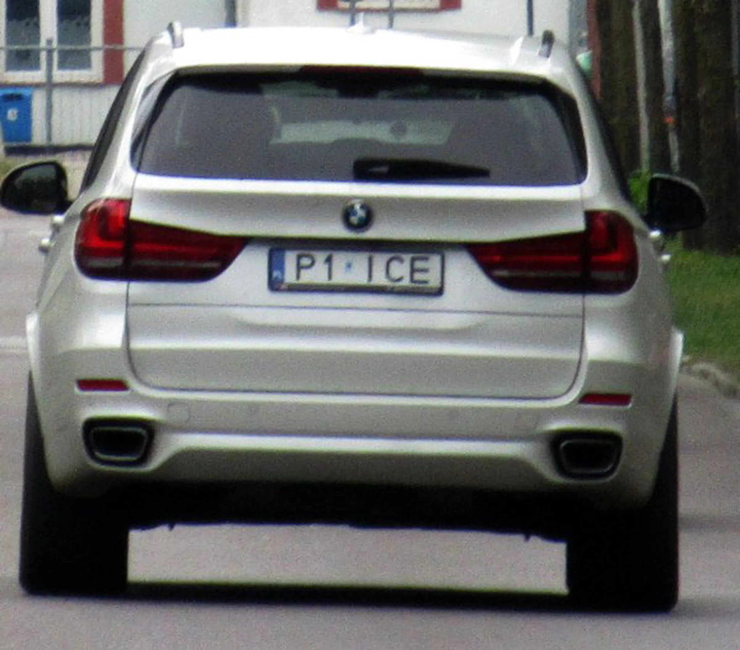 Fajny numer, blacha P1 ICE