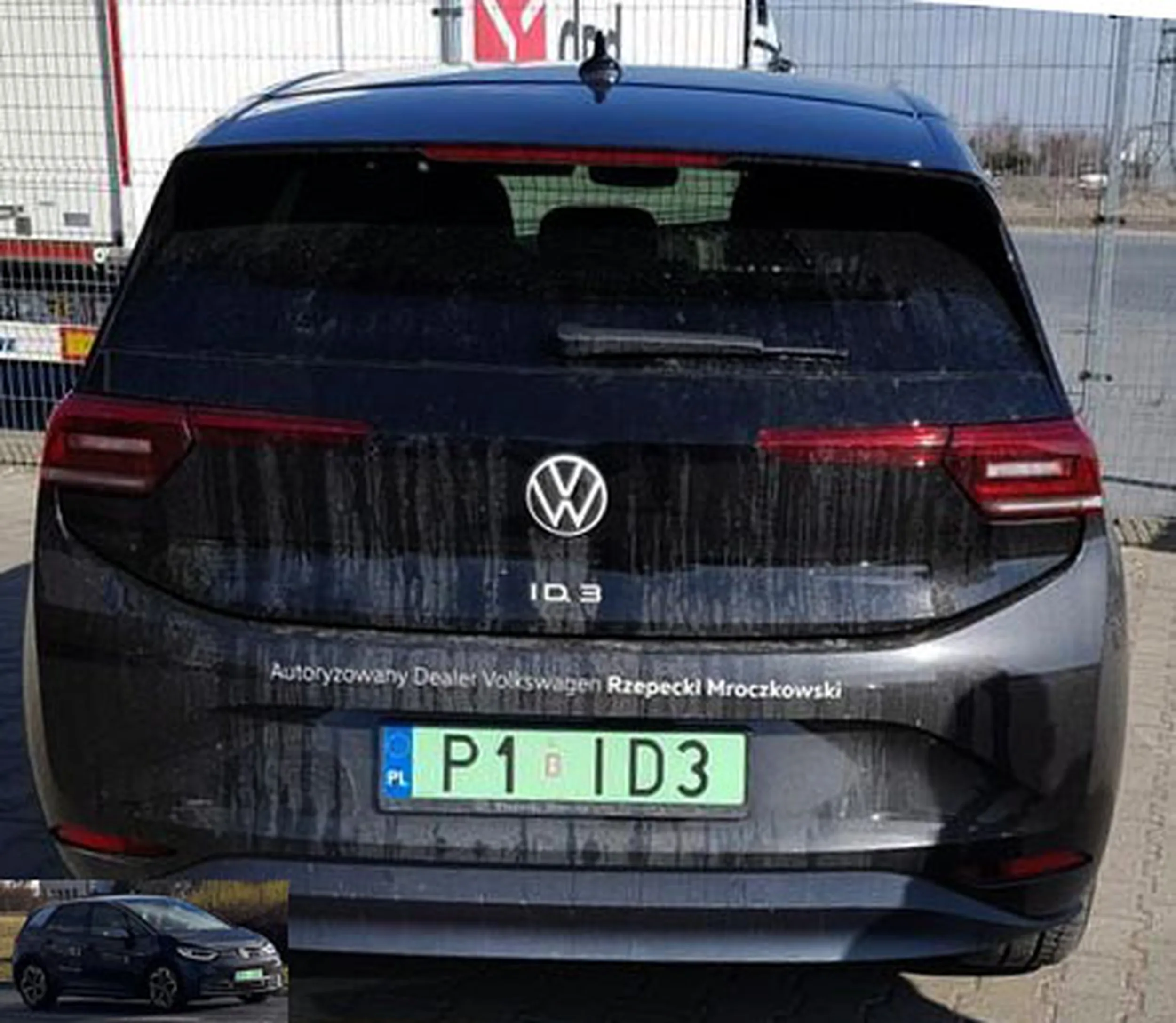 Fajny numer, blacha P1 ID3