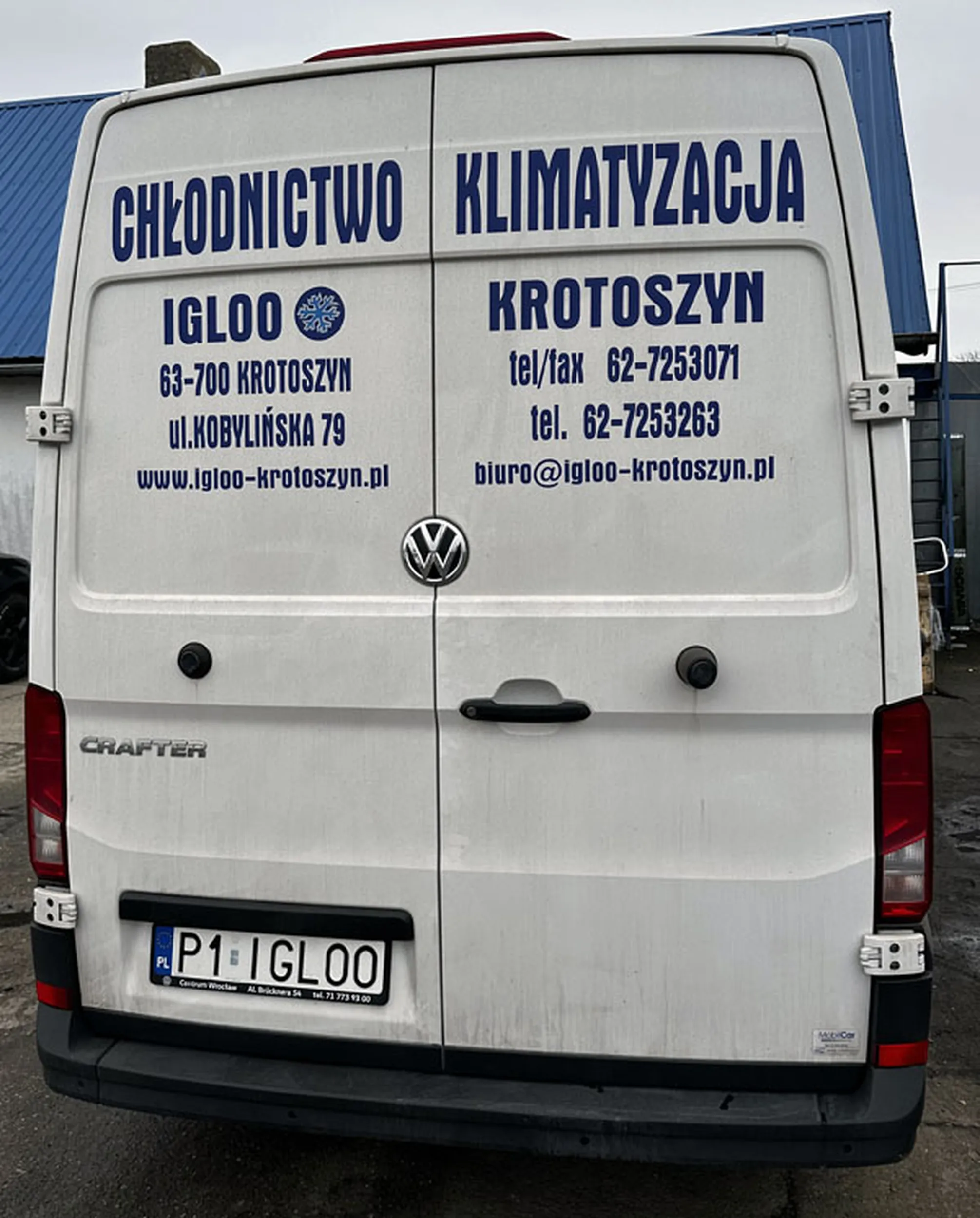 Fajny numer, blacha P1 IGLOO