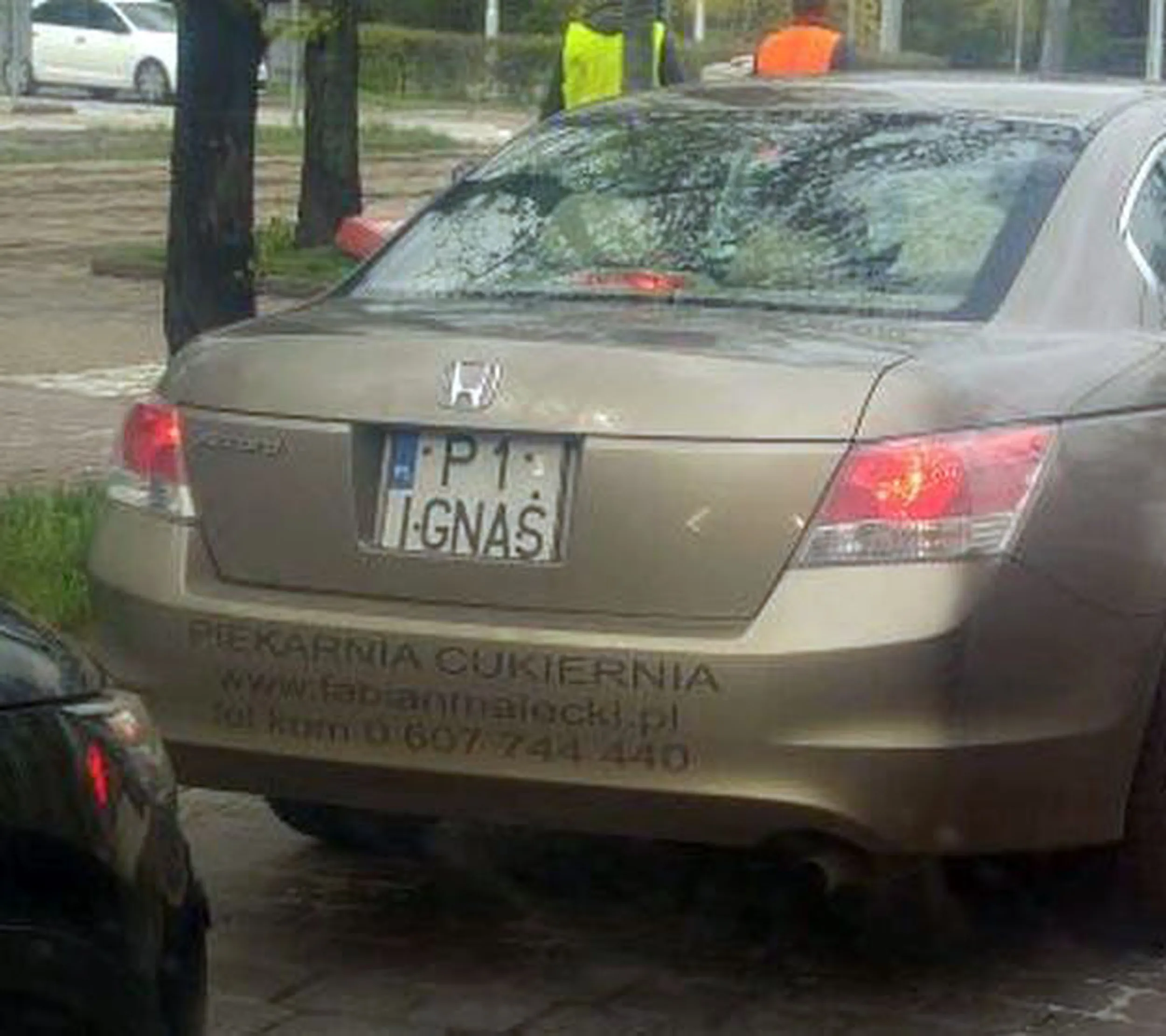 Fajny numer, blacha P1 IGNAS