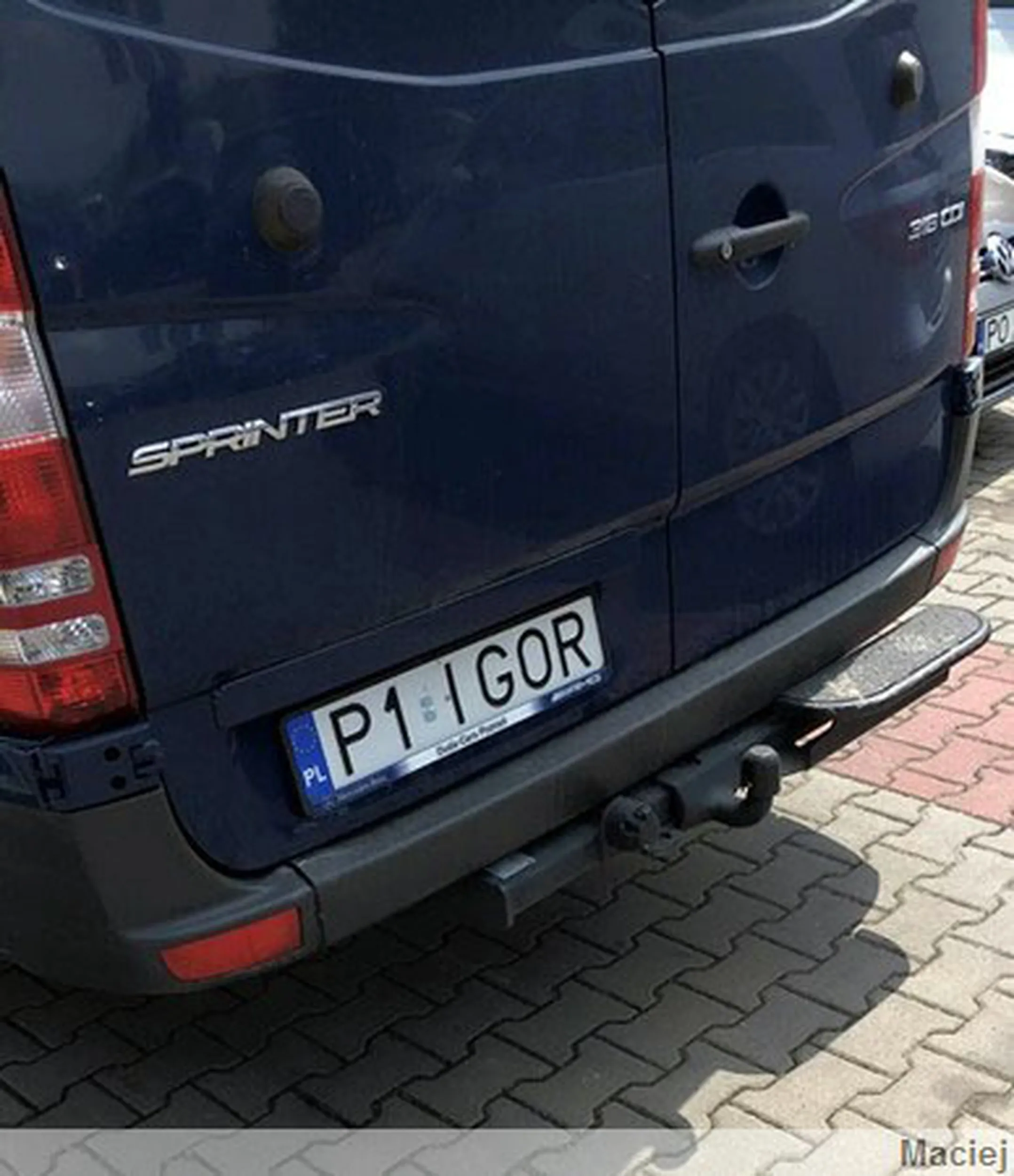 Fajny numer, blacha P1 IGOR