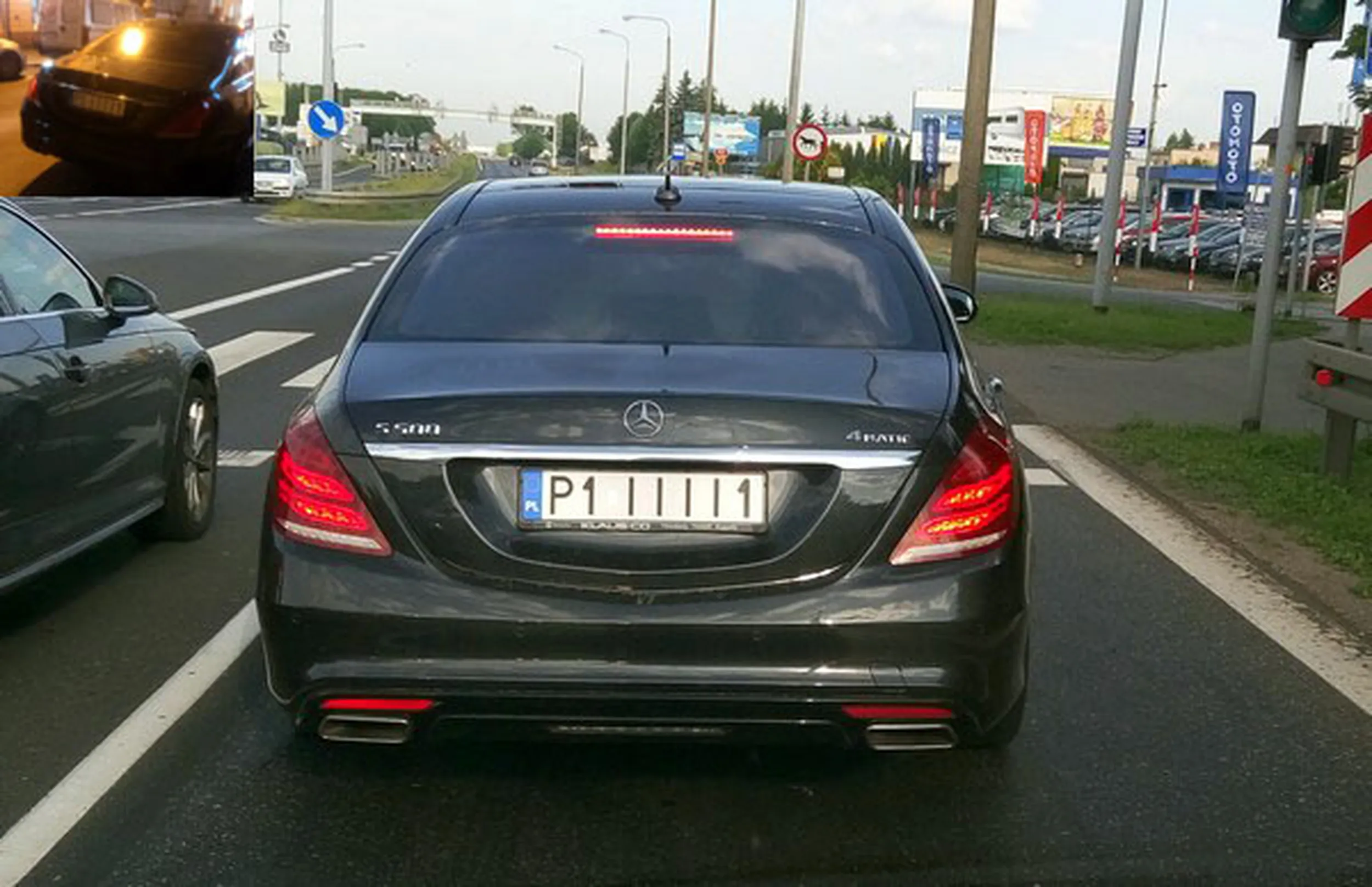 Fajny numer, blacha P1 IIII1