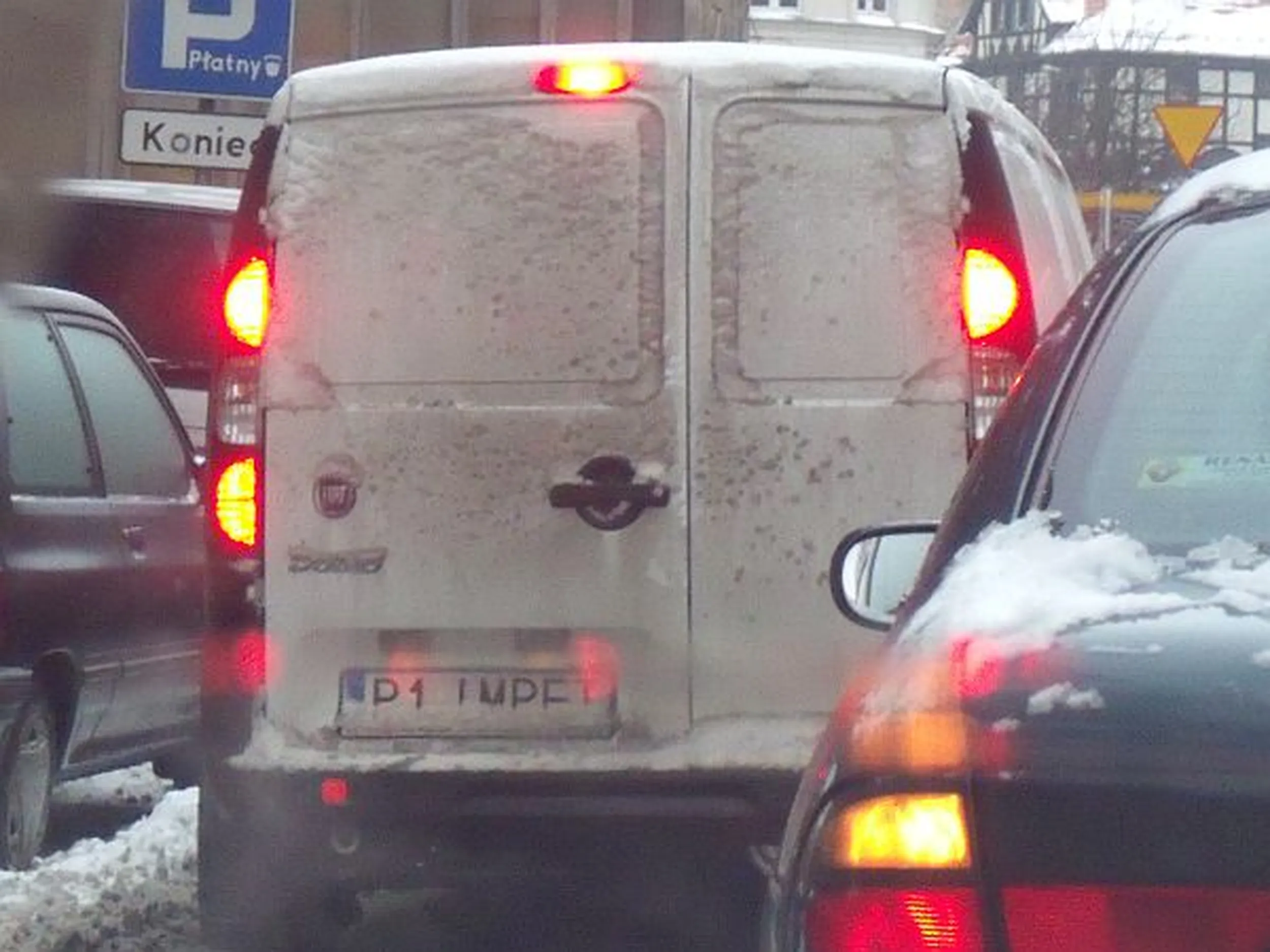 Fajny numer, blacha P1 IMPET