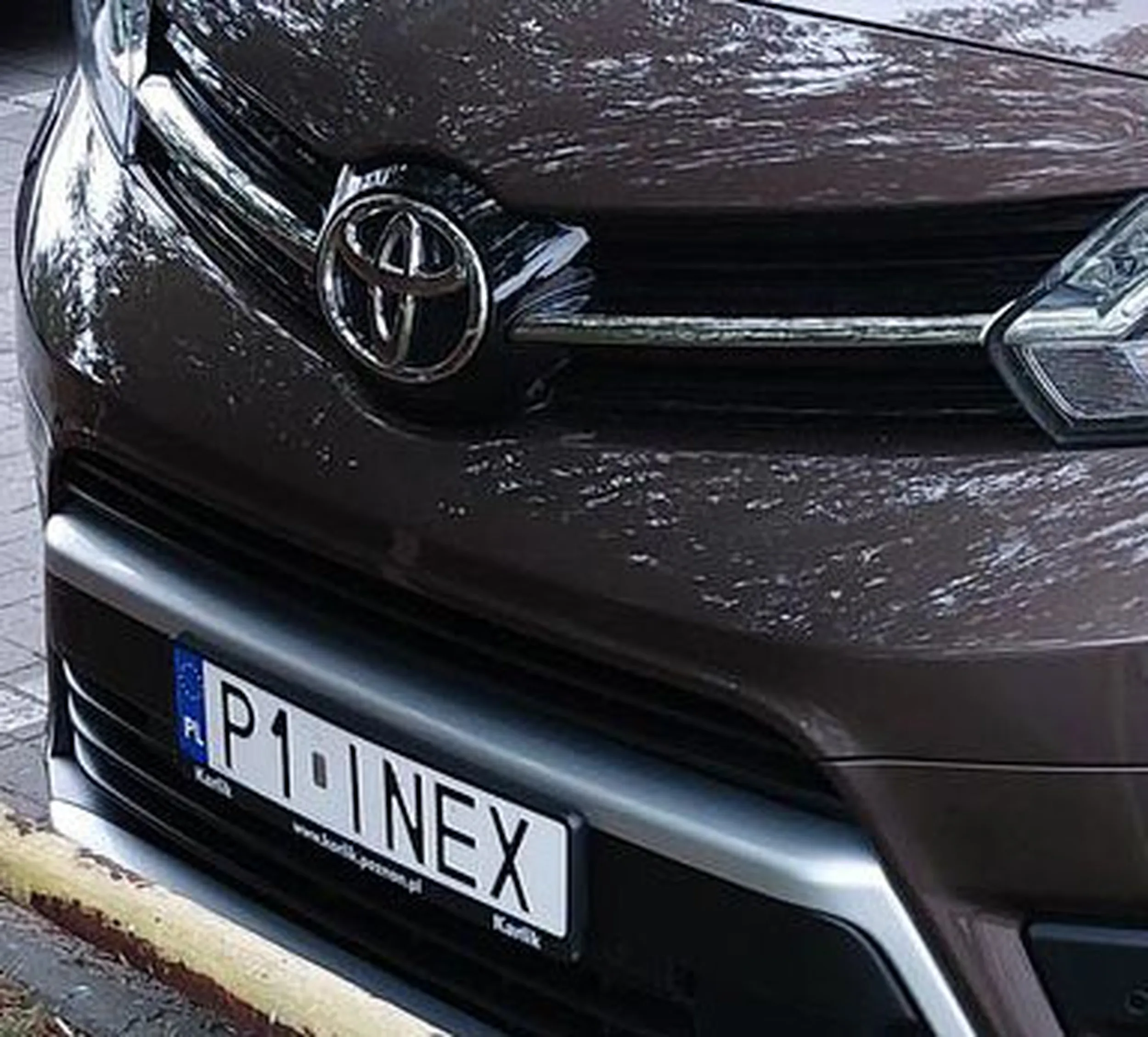 Fajny numer, blacha P1 INEX