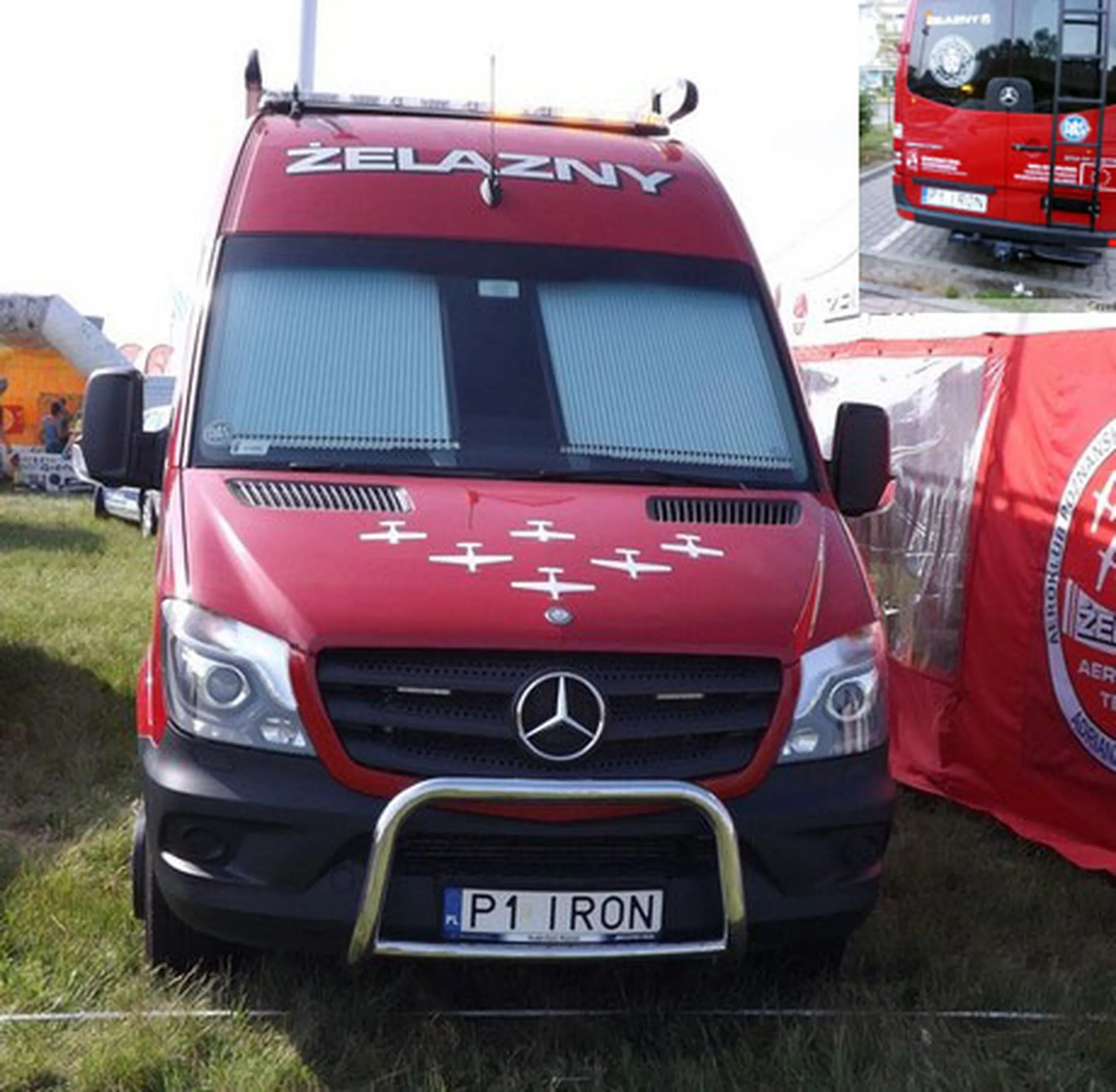 Fajny numer, blacha P1 IRON