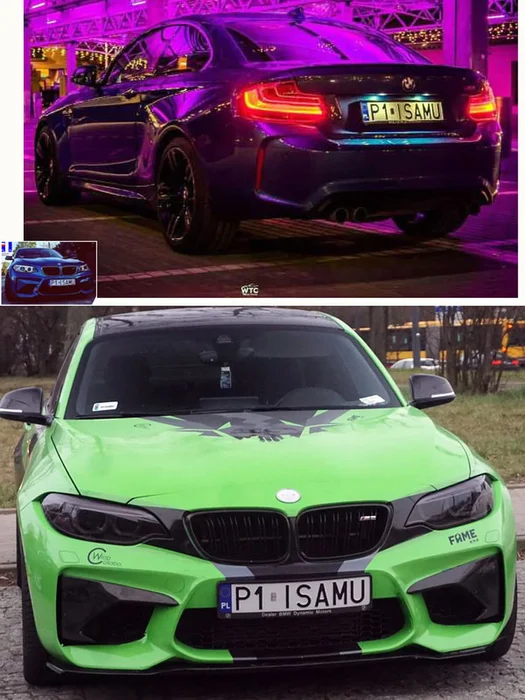 Fajny numer, blacha P1 ISAMU