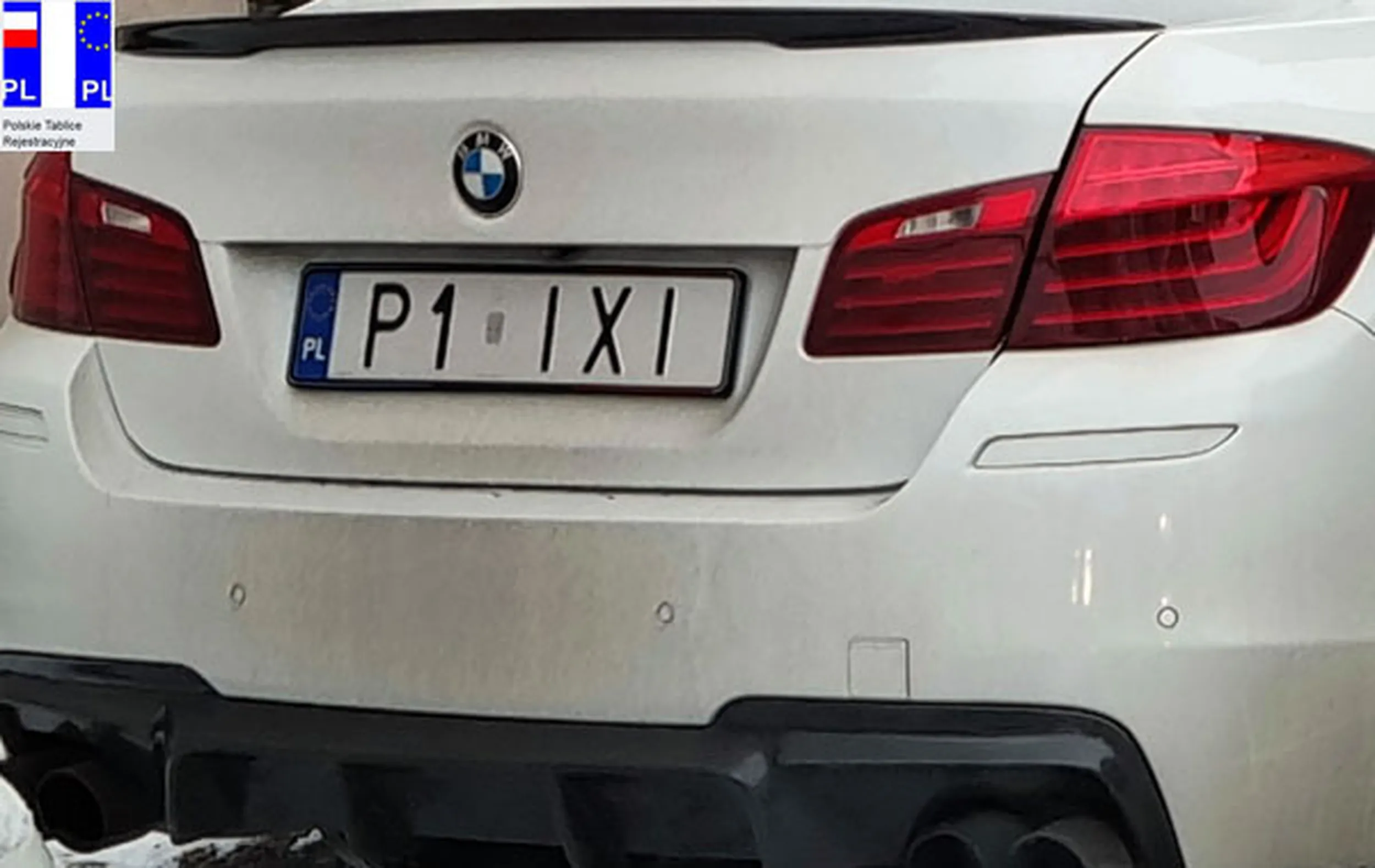 Fajny numer, blacha P1 IXI