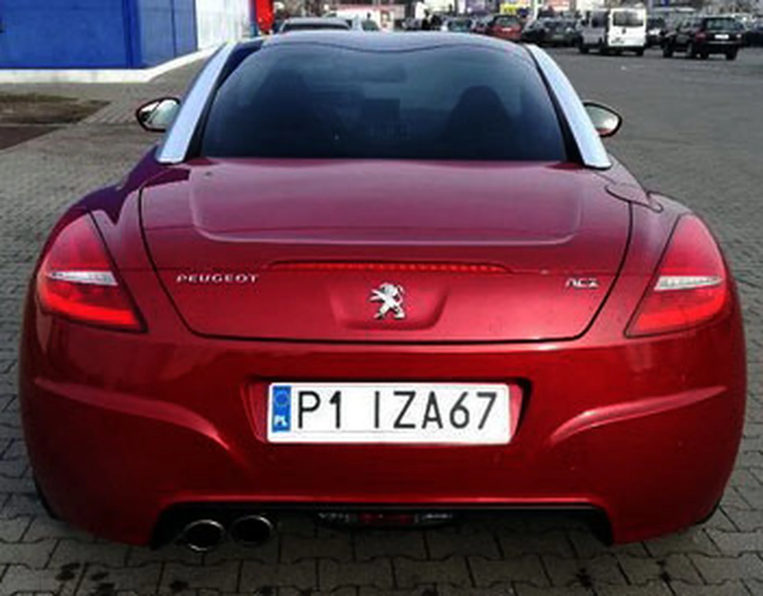 Fajny numer, blacha P1 IZA67