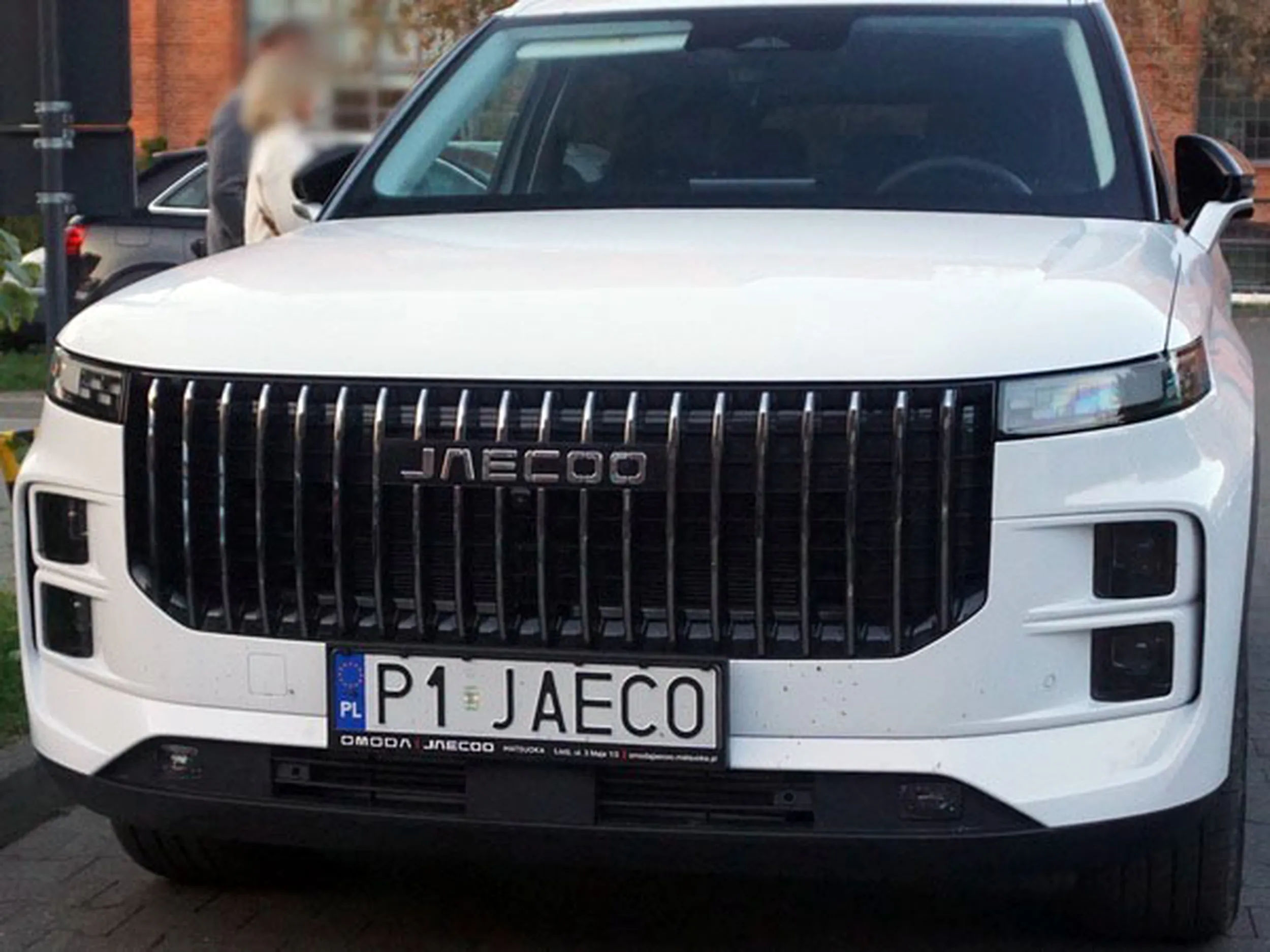 Fajny numer, blacha P1 JAECO