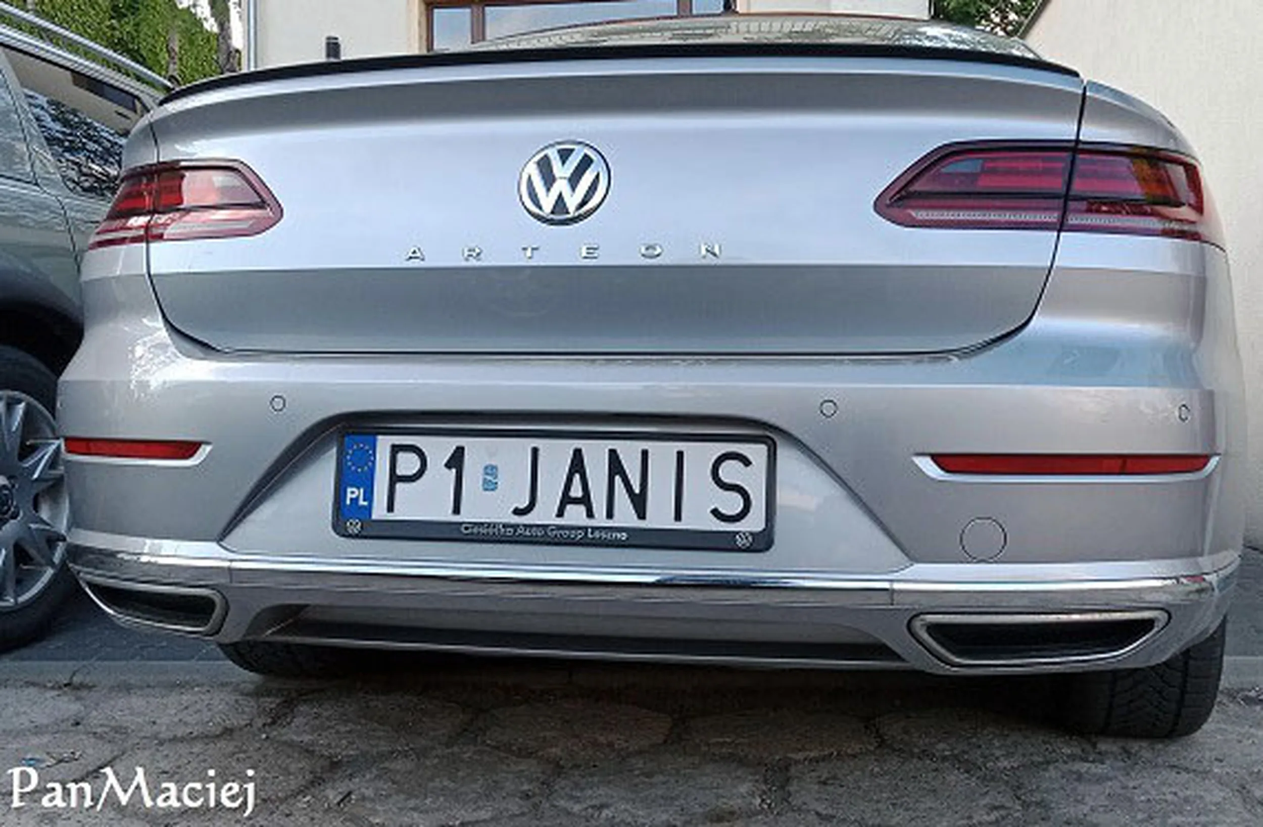 Fajny numer, blacha P1 JANIS