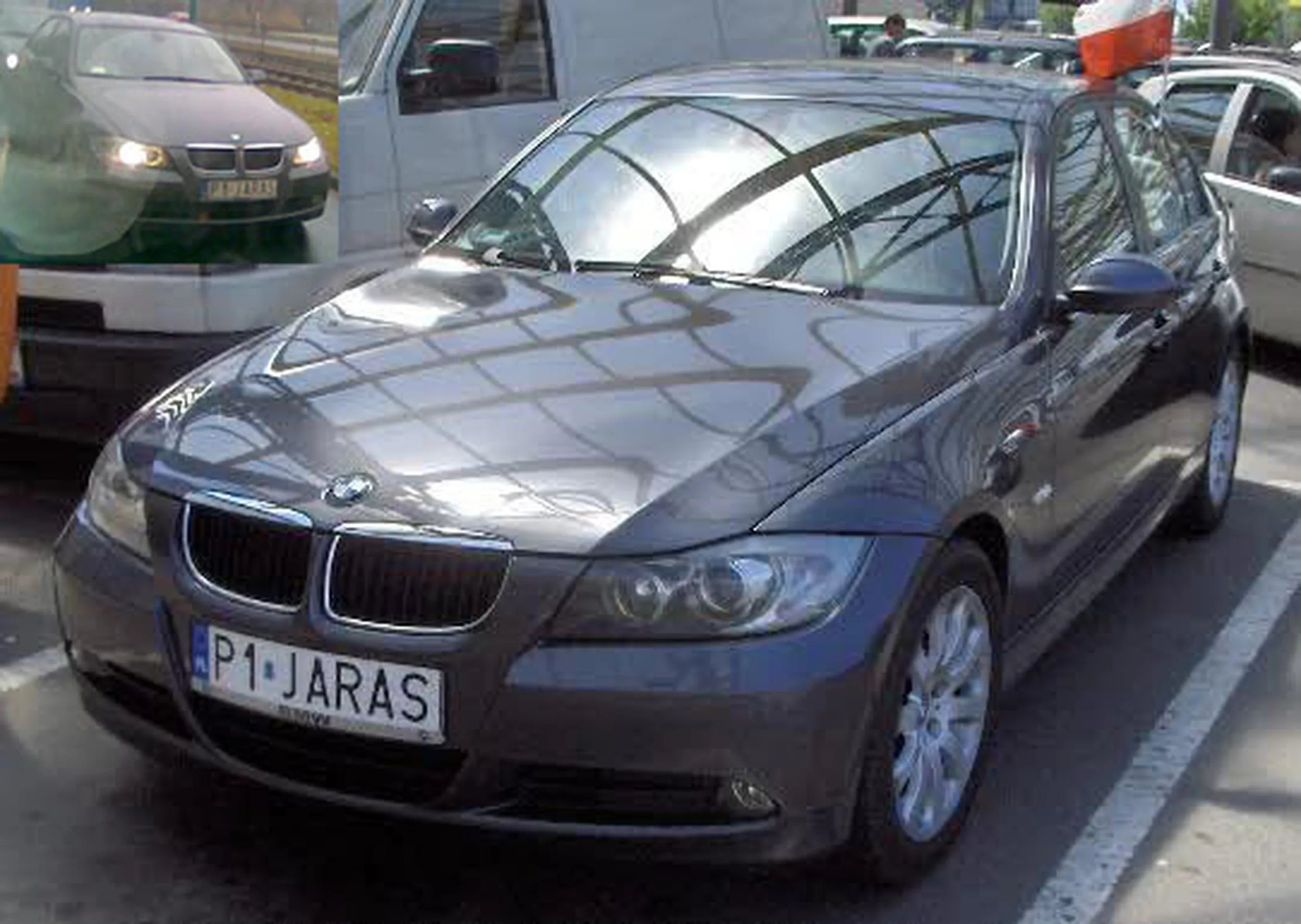 Fajny numer, blacha P1 JARAS