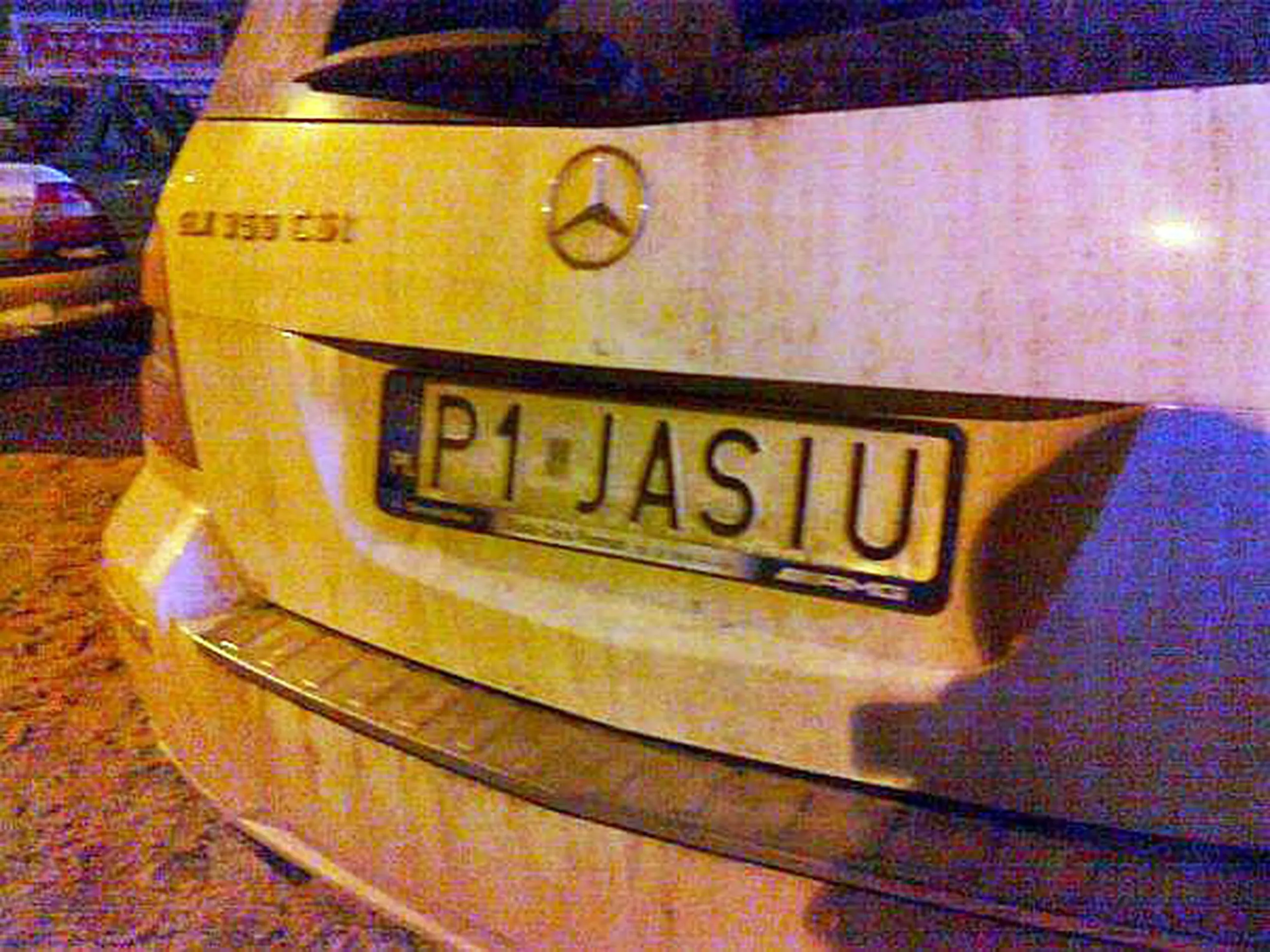 Fajny numer, blacha P1 JASIU