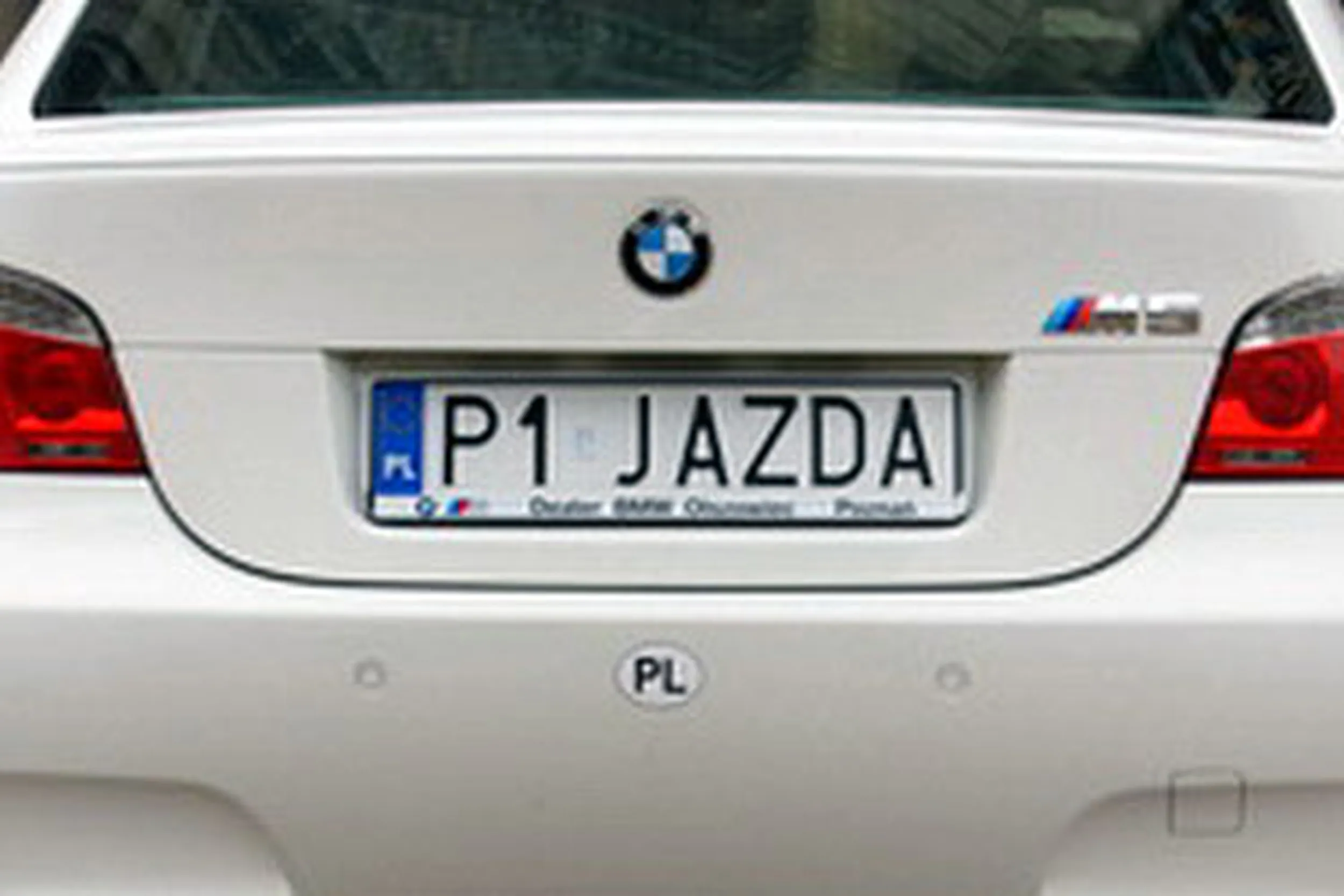 Fajny numer, blacha P1 JAZDA
