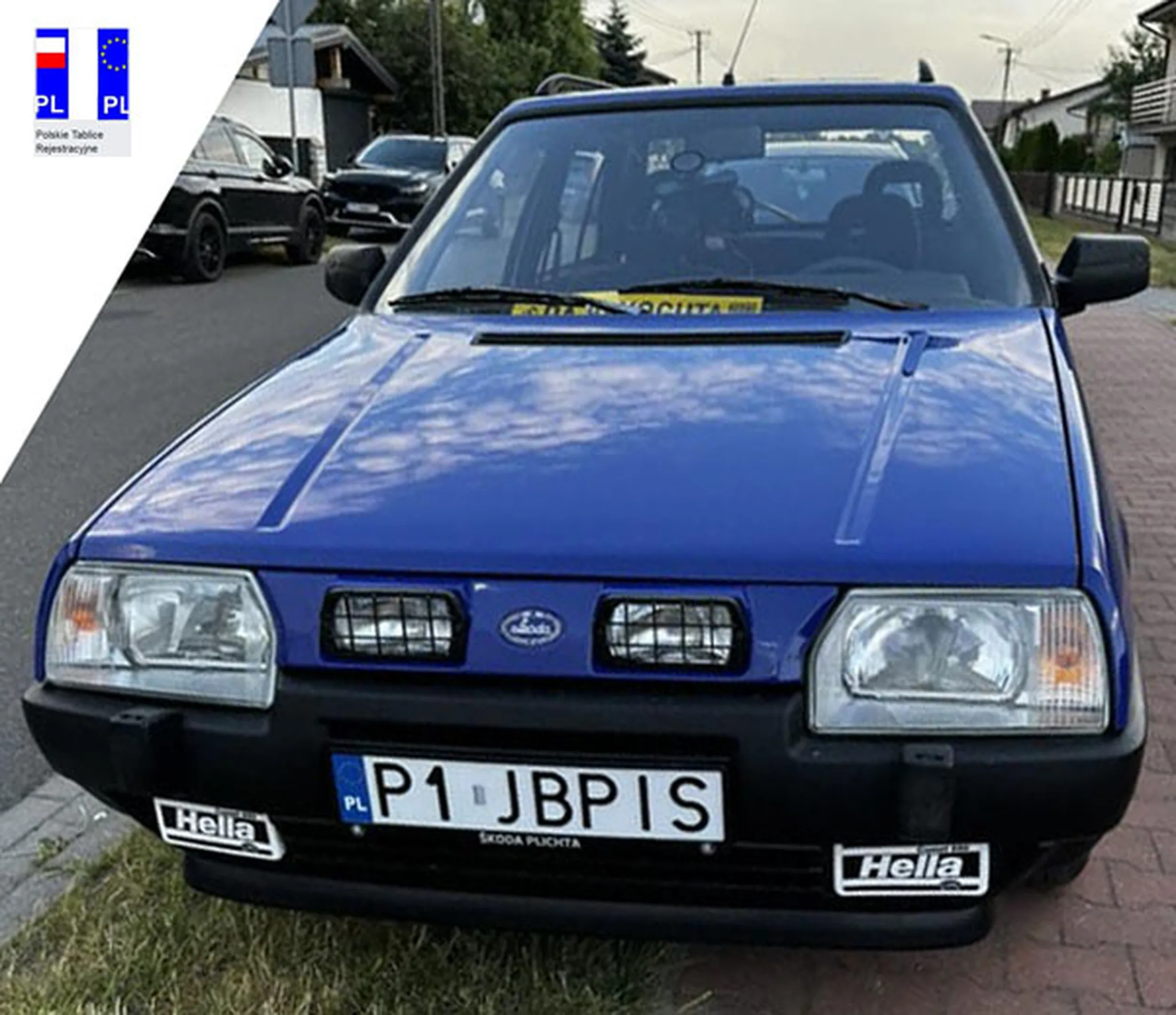 Fajny numer, blacha P1 JBPIS