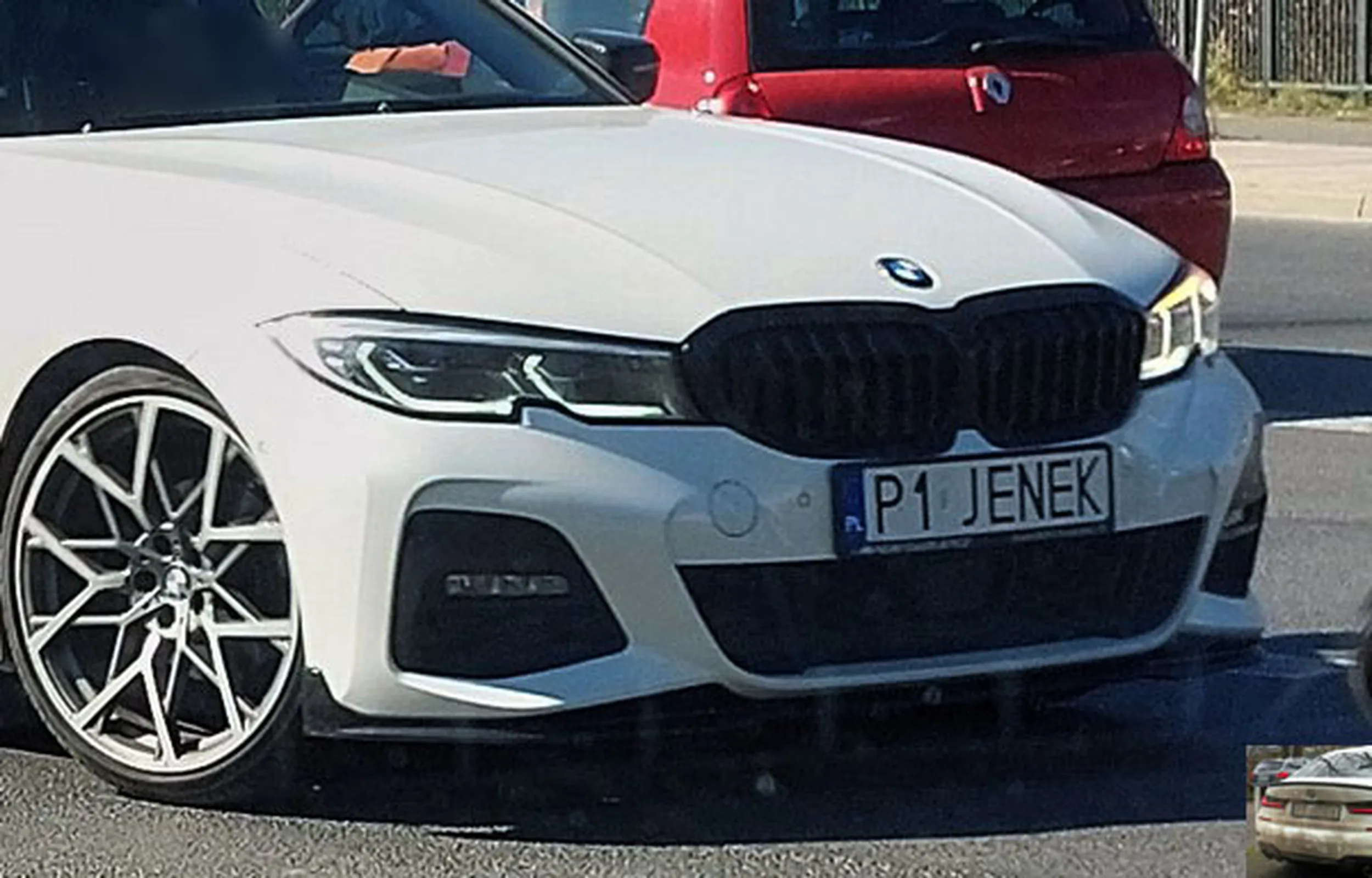Fajny numer, blacha P1 JENEK