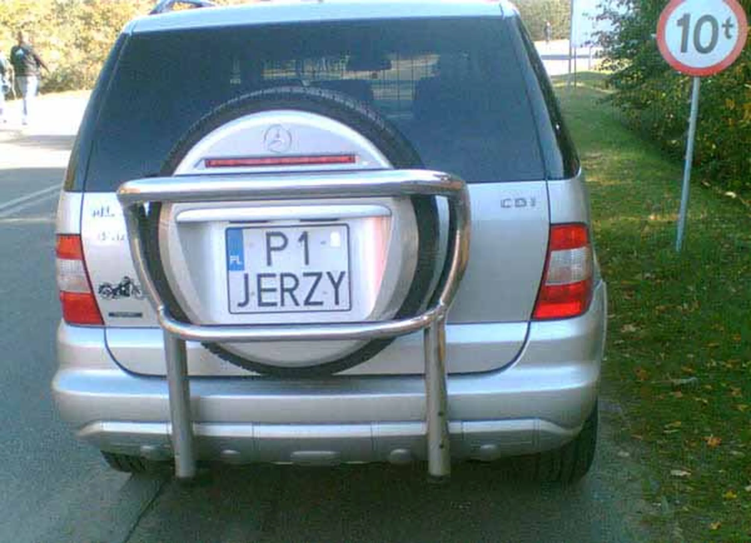 Fajny numer, blacha P1 JERZY