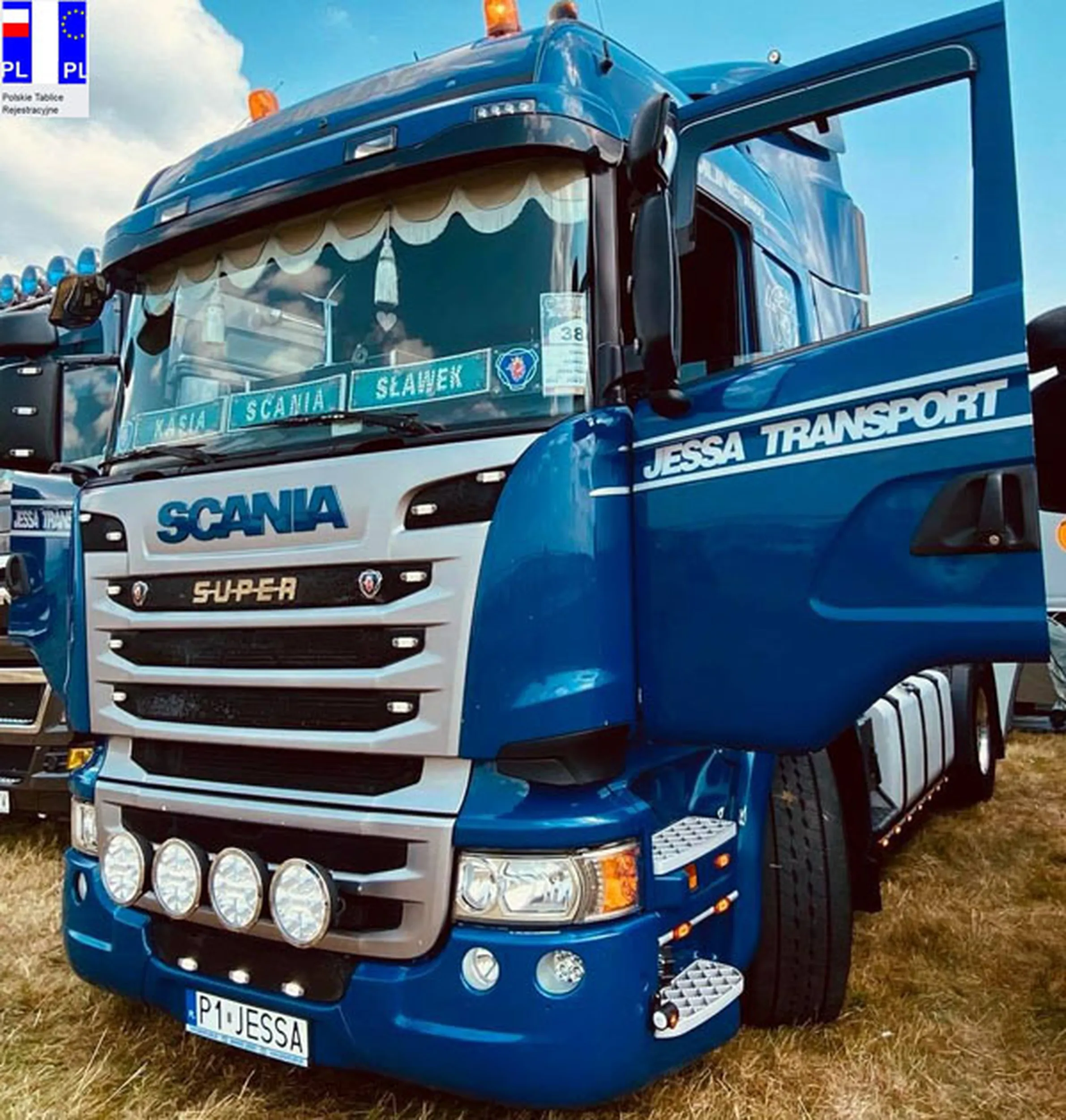 Fajny numer, blacha P1 JESSA