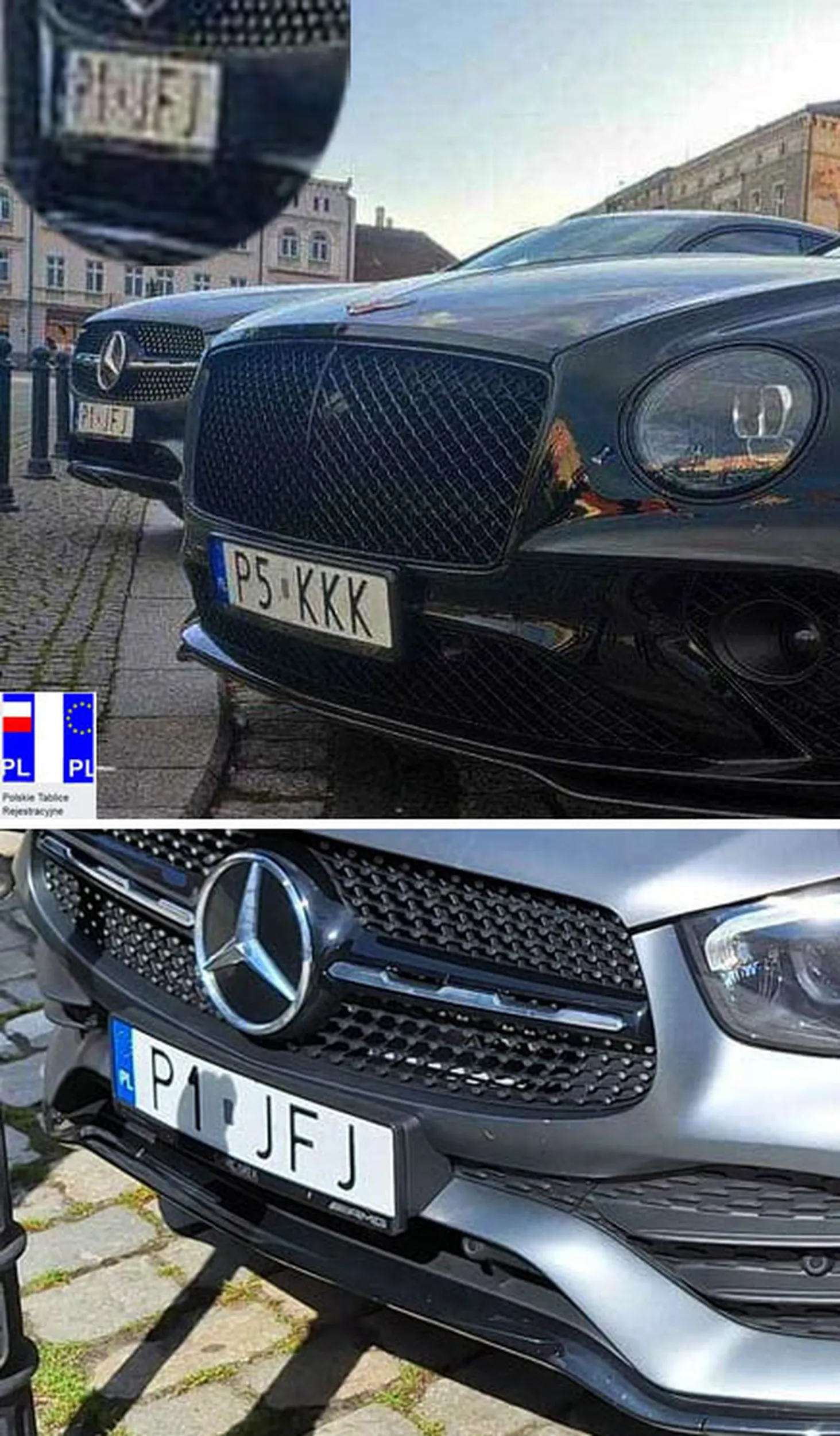 Fajny numer, blacha P1 JFJ