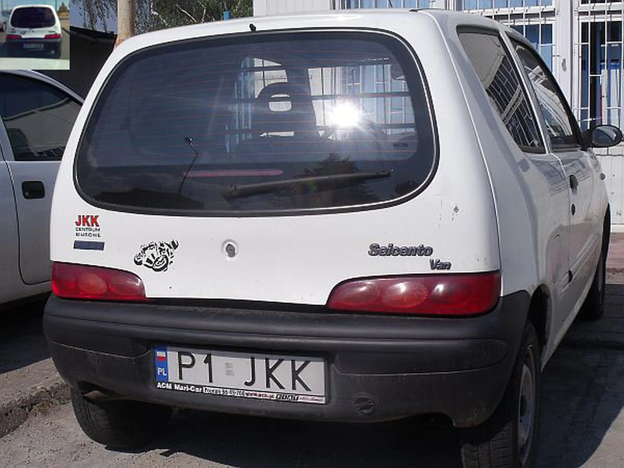 Fajny numer, blacha P1 JKK