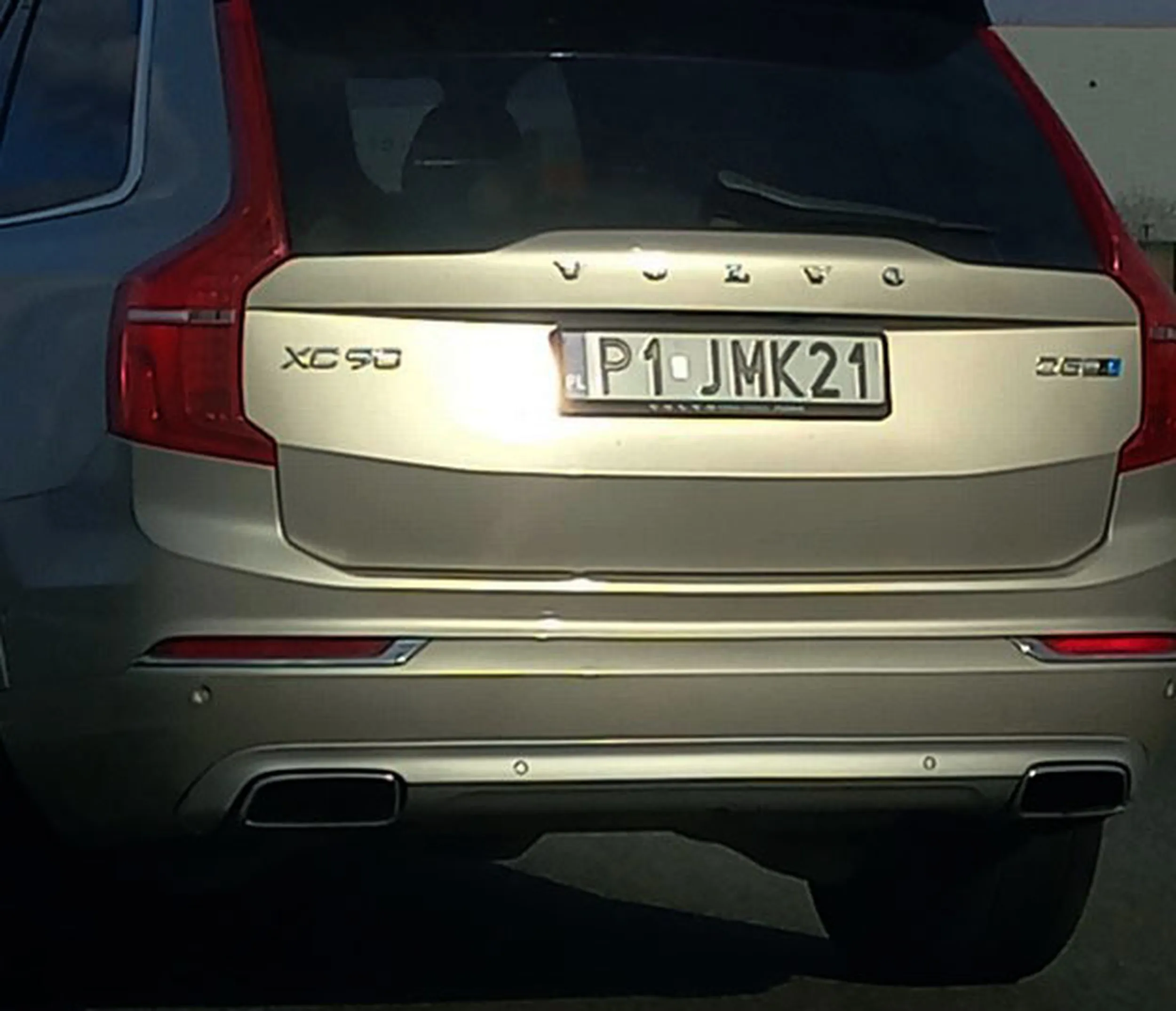 Fajny numer, blacha P1 JMK21