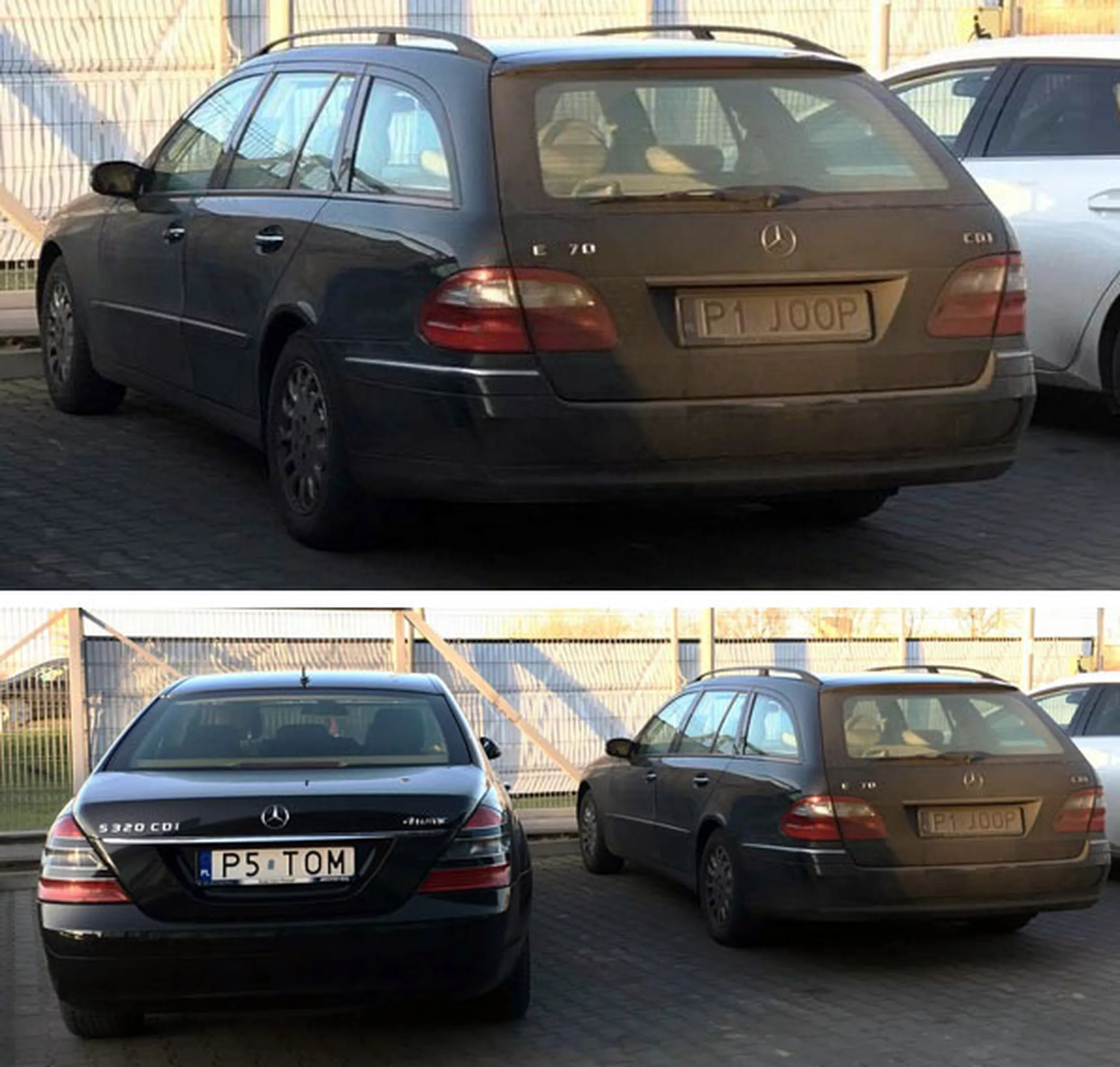 Fajny numer, blacha P1 JOOP