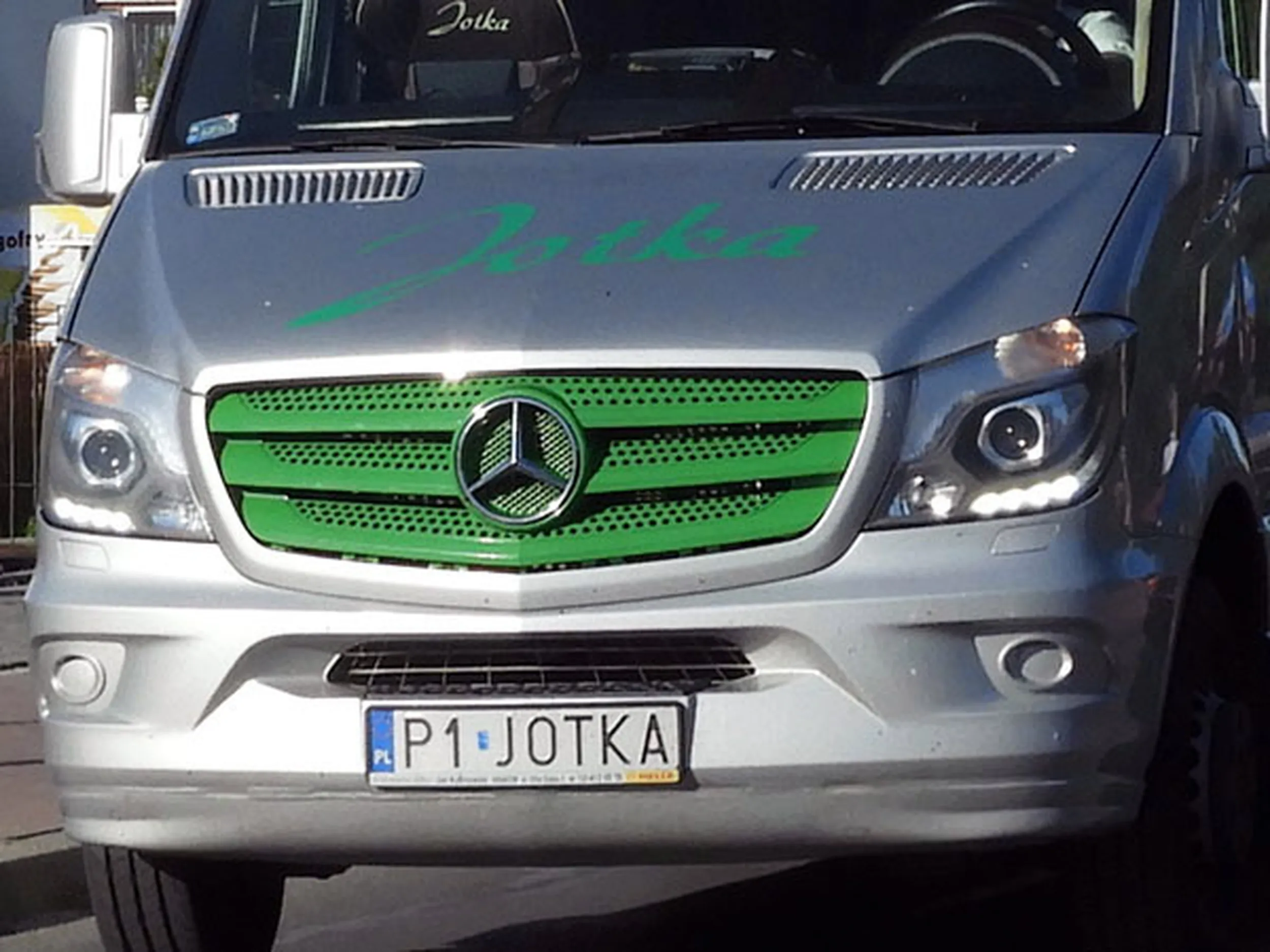 Fajny numer, blacha P1 JOTKA