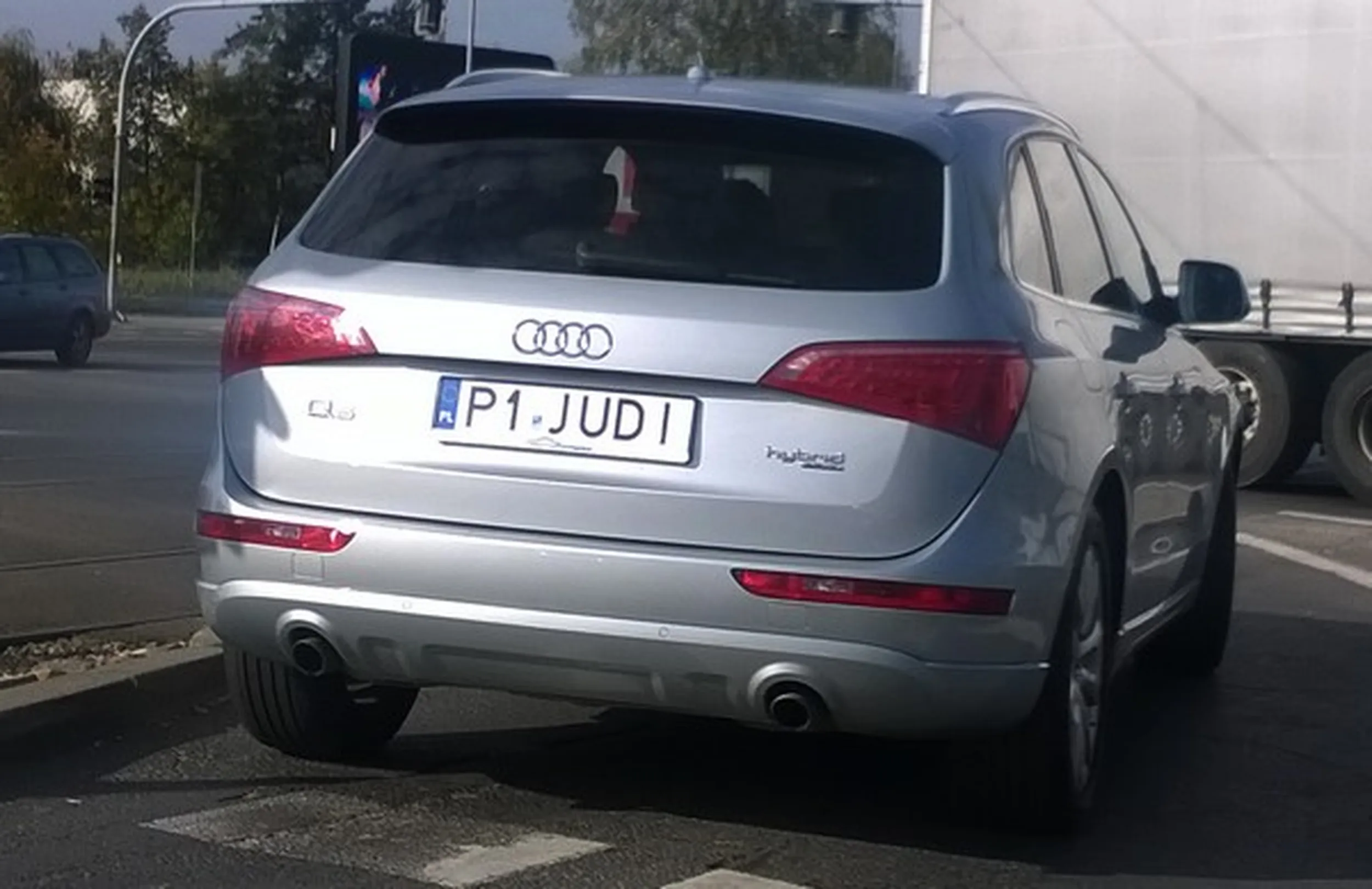 Fajny numer, blacha P1 JUDI