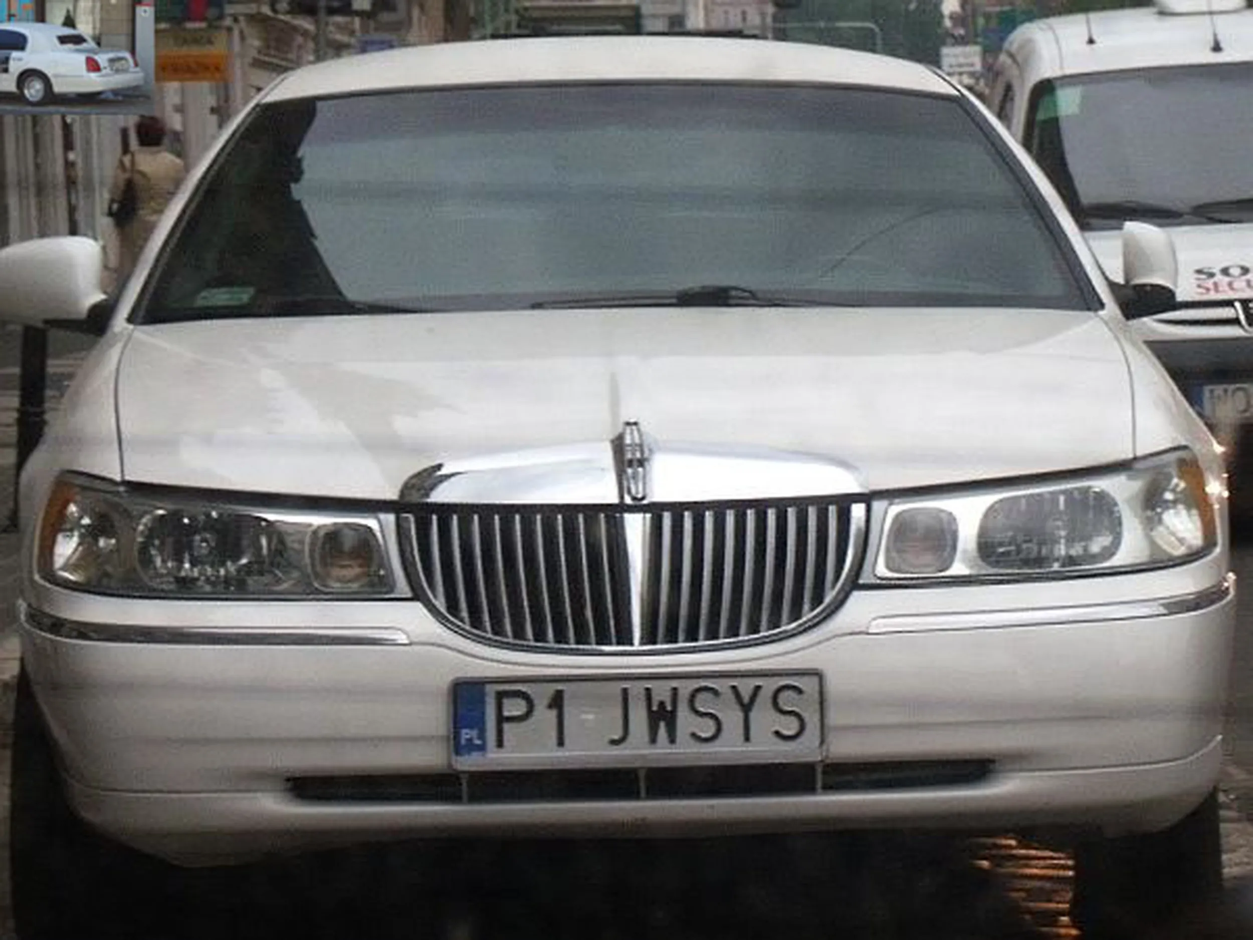 Fajny numer, blacha P1 JWSYS