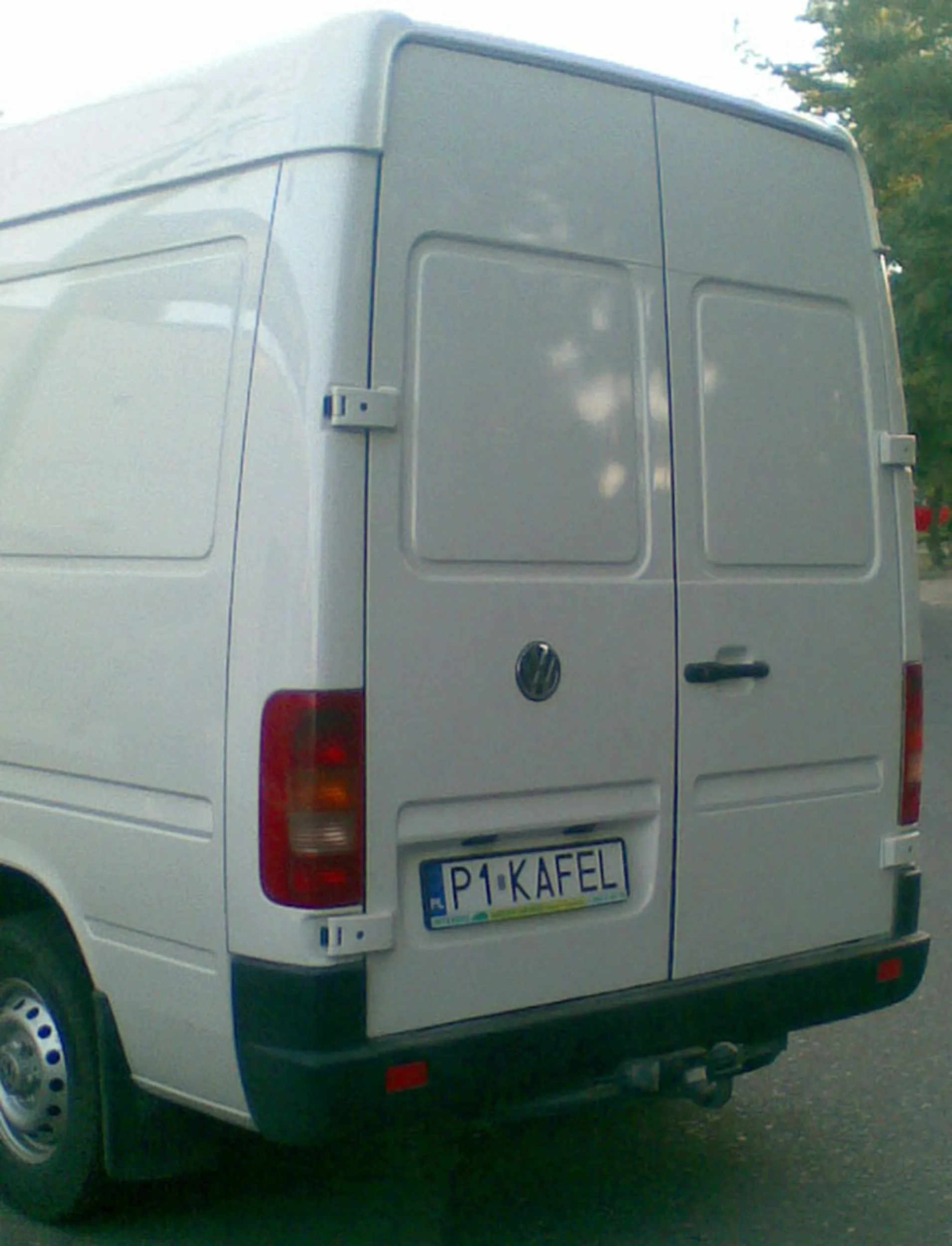 Fajny numer, blacha P1 KAFEL