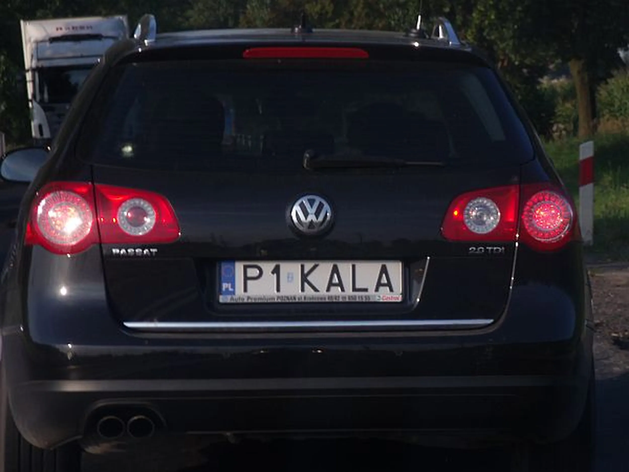 Fajny numer, blacha P1 KALA