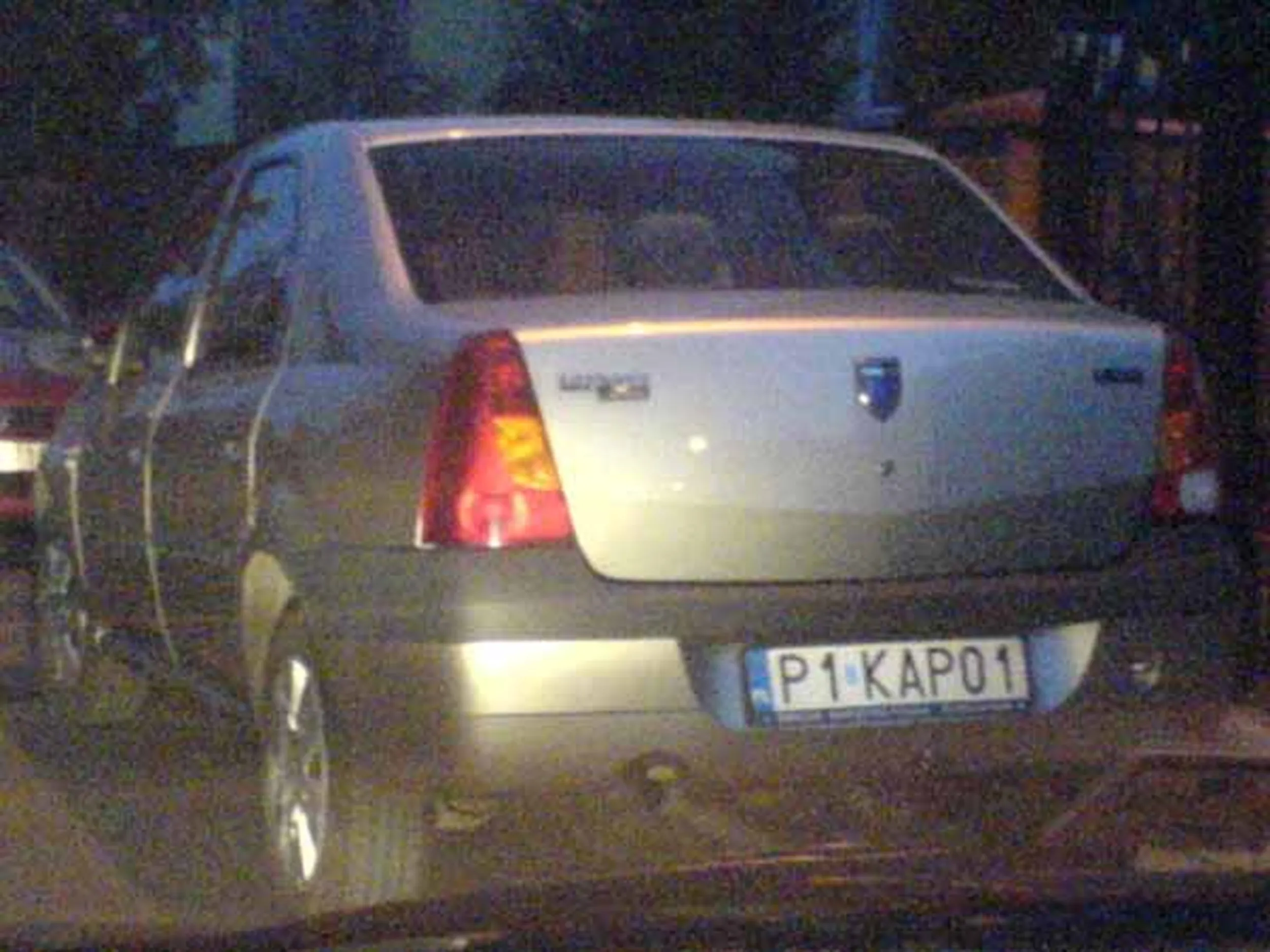 Fajny numer, blacha P1 KAP01