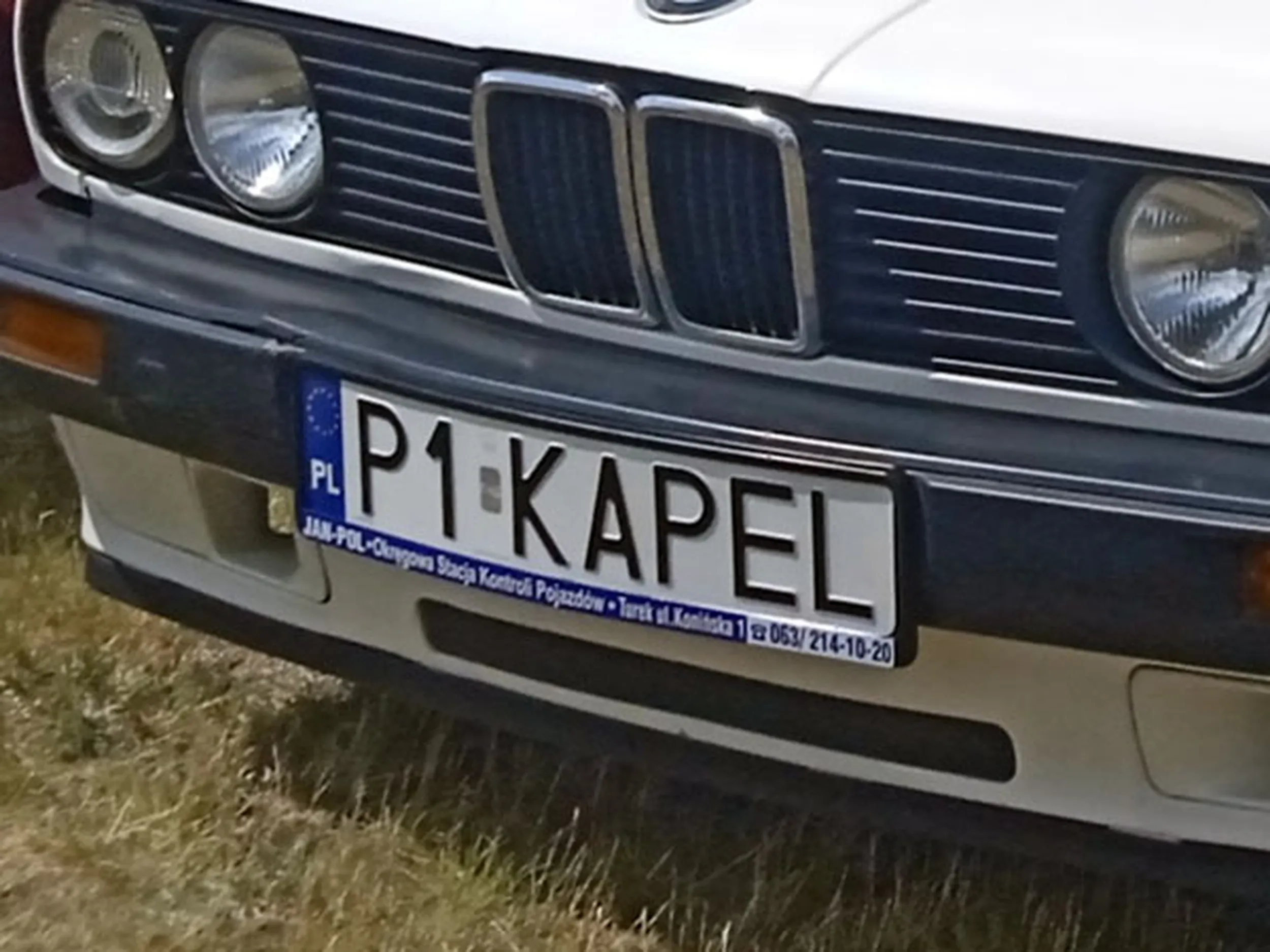 Fajny numer, blacha P1 KAPEL