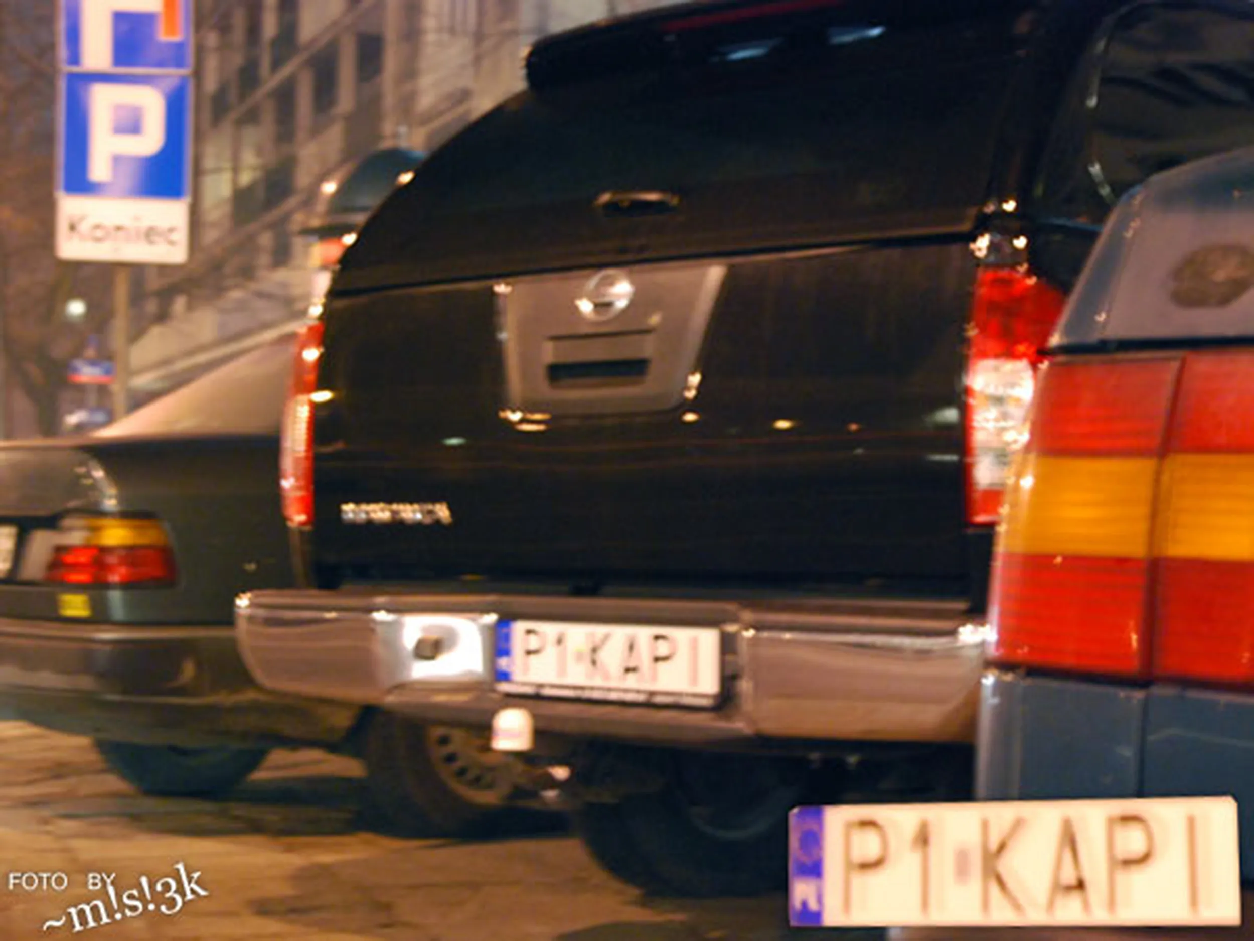 Fajny numer, blacha P1 KAPI