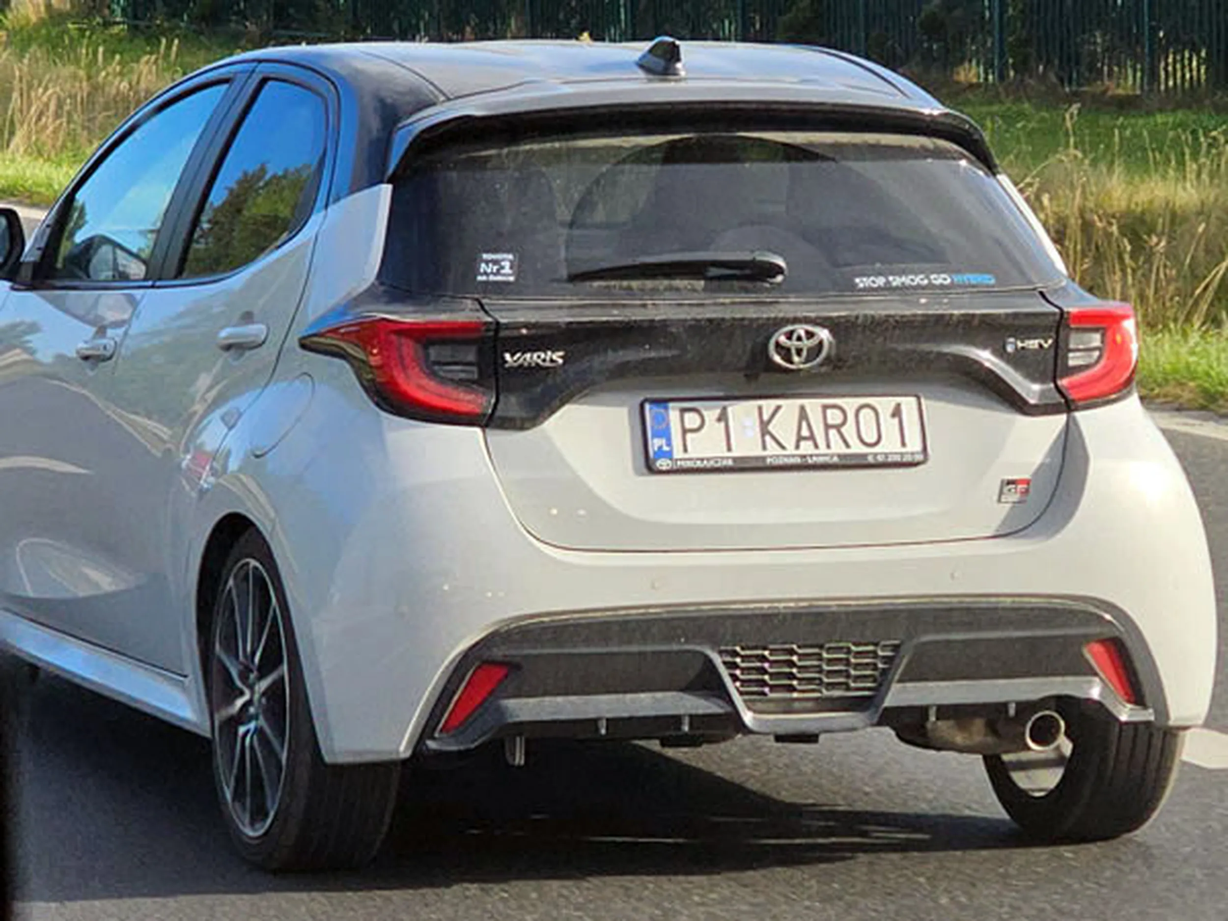 Fajny numer, blacha P1 KARO1