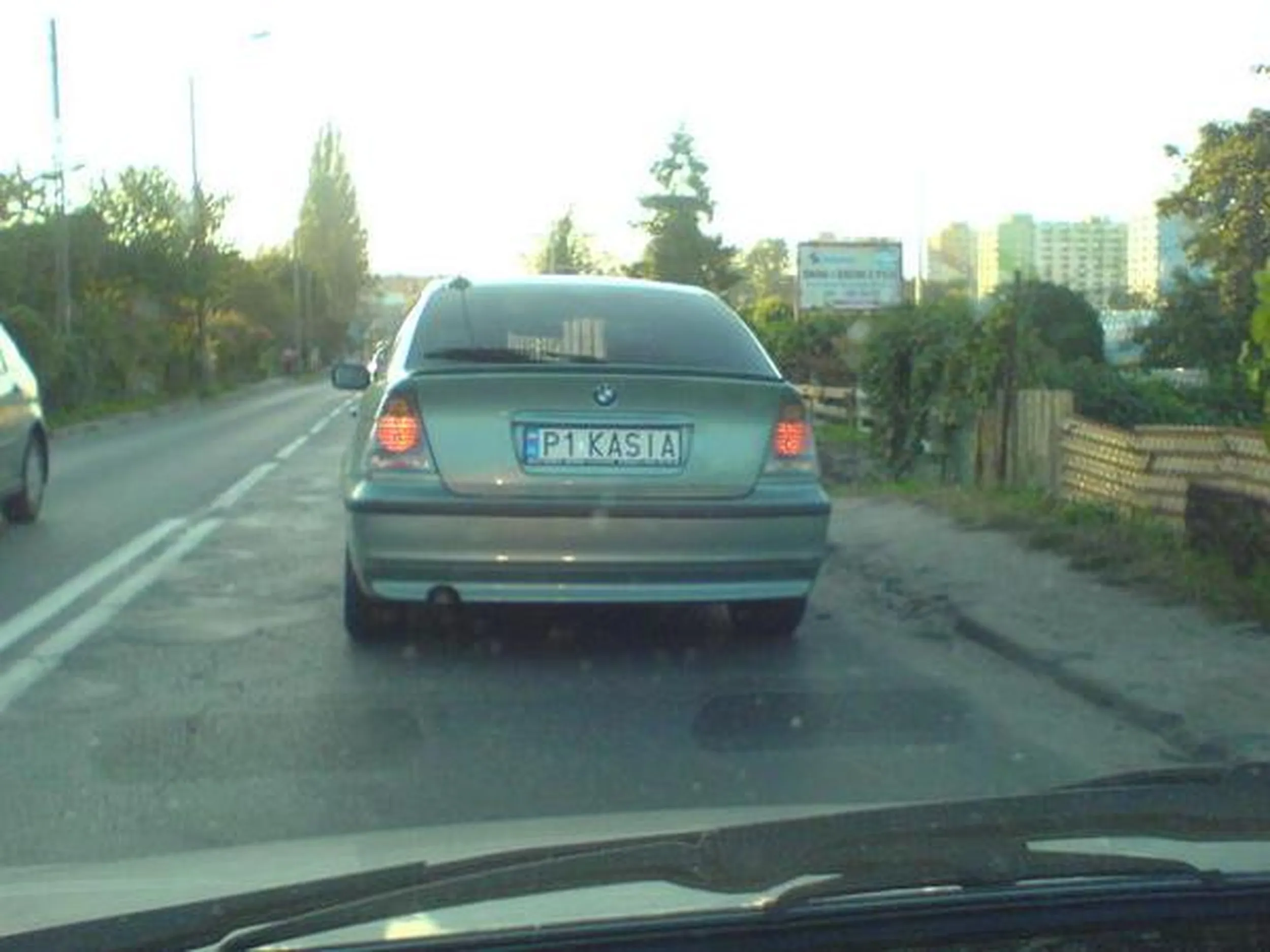 Fajny numer, blacha P1 KASIA