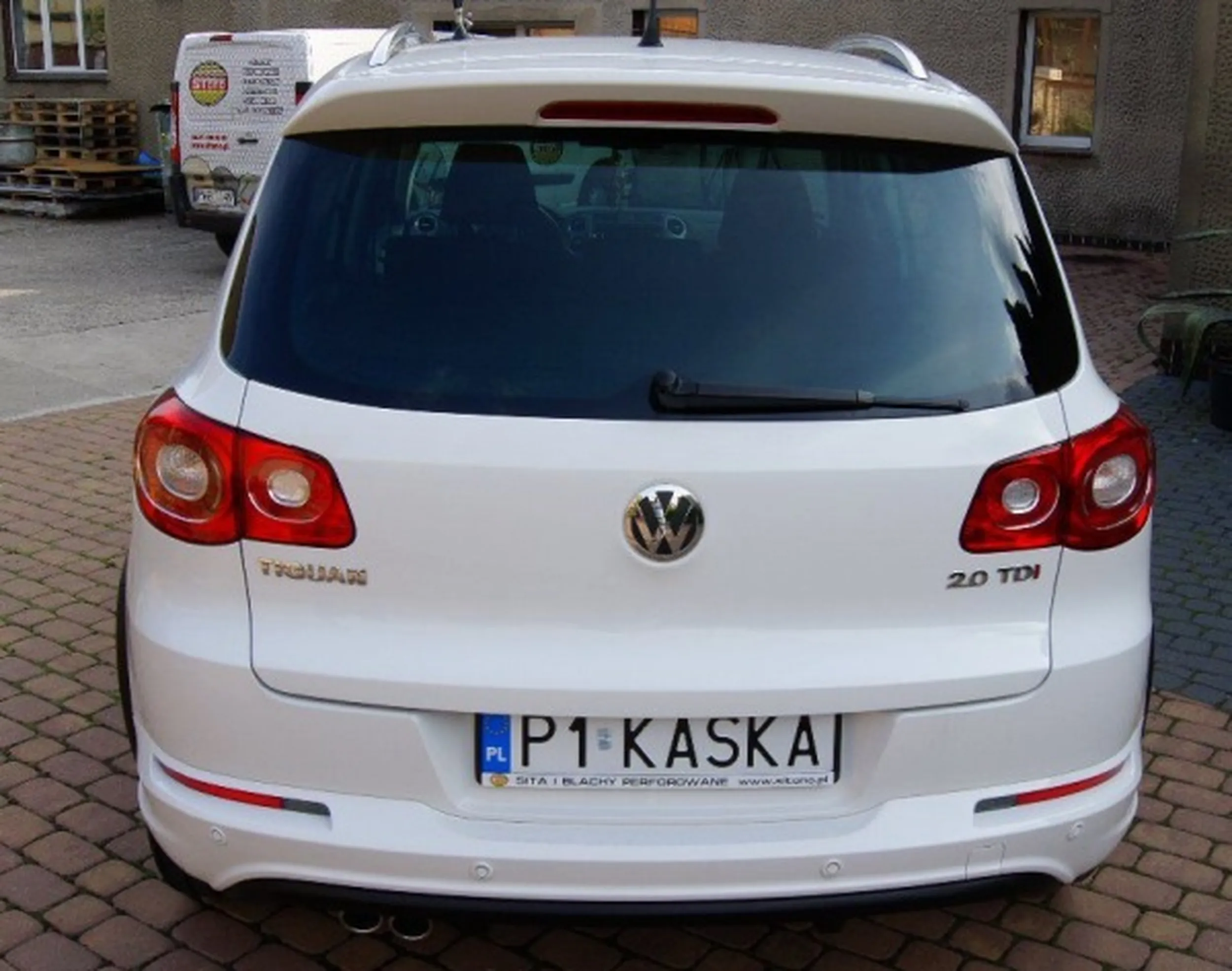 Fajny numer, blacha P1 KASKA