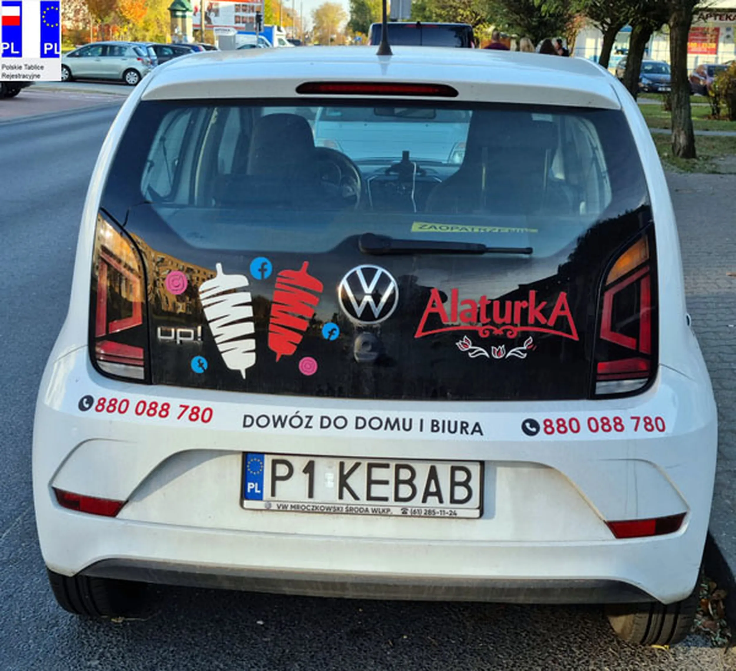 Fajny numer, blacha P1 KEBAB