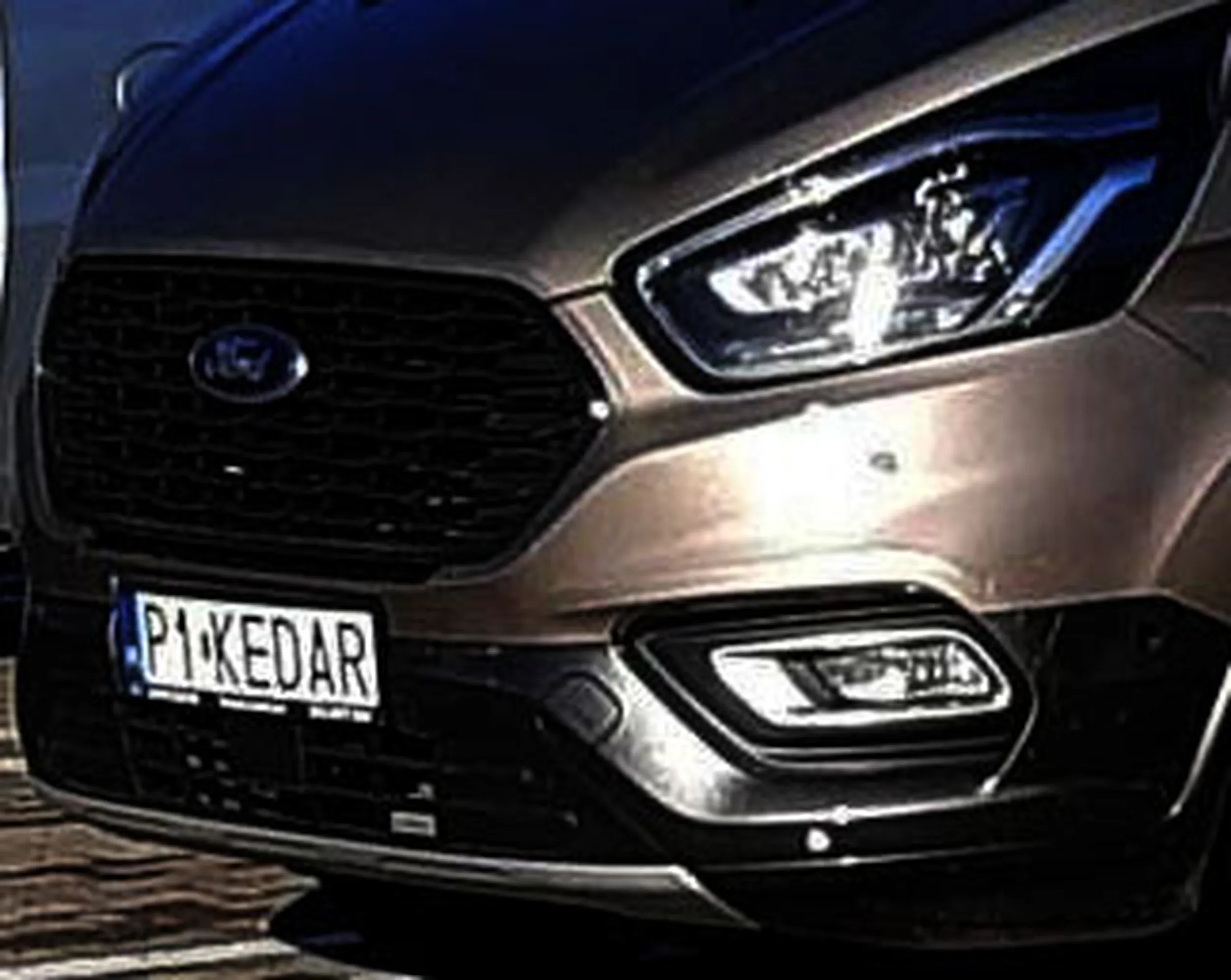 Fajny numer, blacha P1 KEDAR