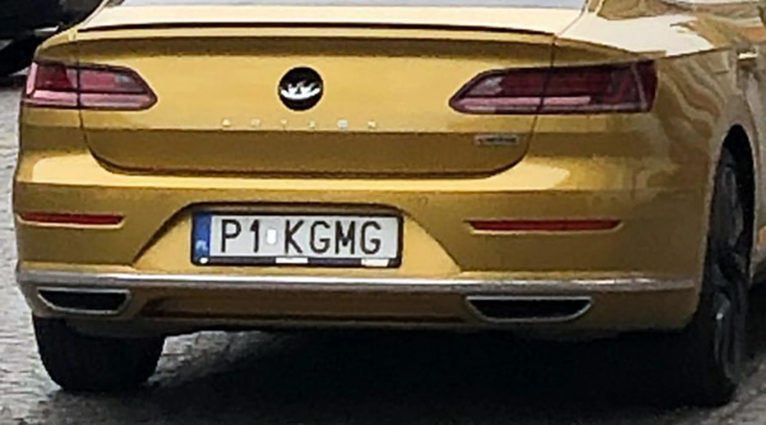 Fajny numer, blacha P1 KGMG