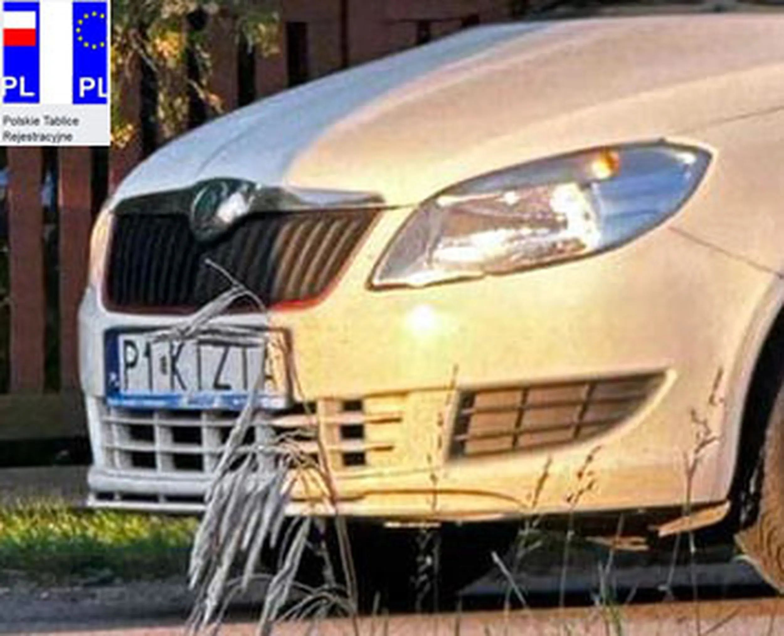 Fajny numer, blacha P1 KIZIA