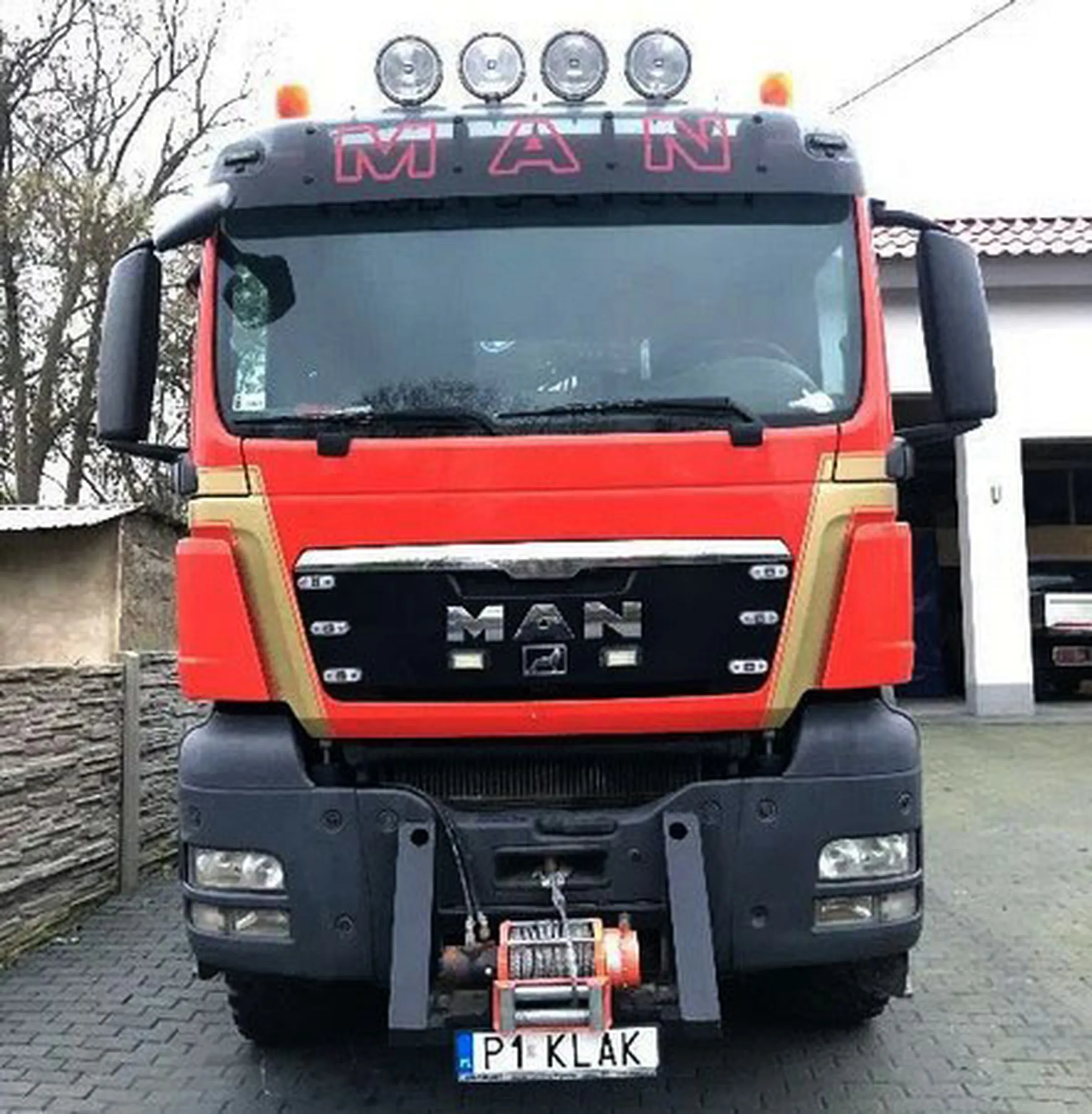 Fajny numer, blacha P1 KLAK