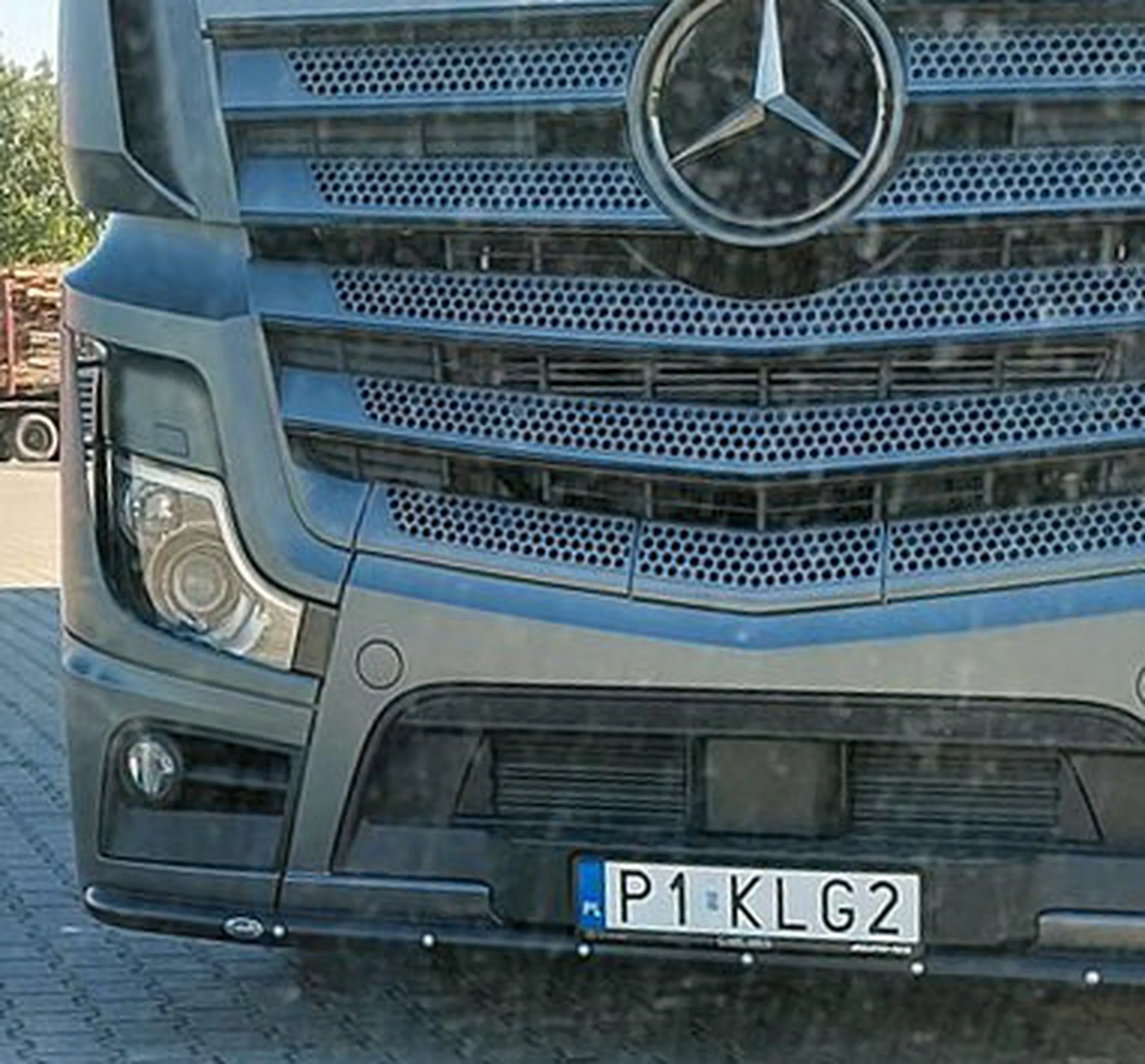 Fajny numer, blacha P1 KLG2