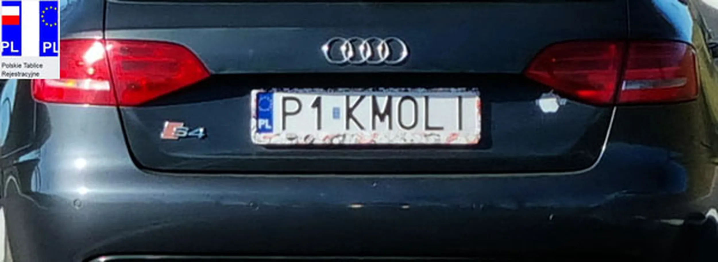 Fajny numer, blacha P1 KMOLI