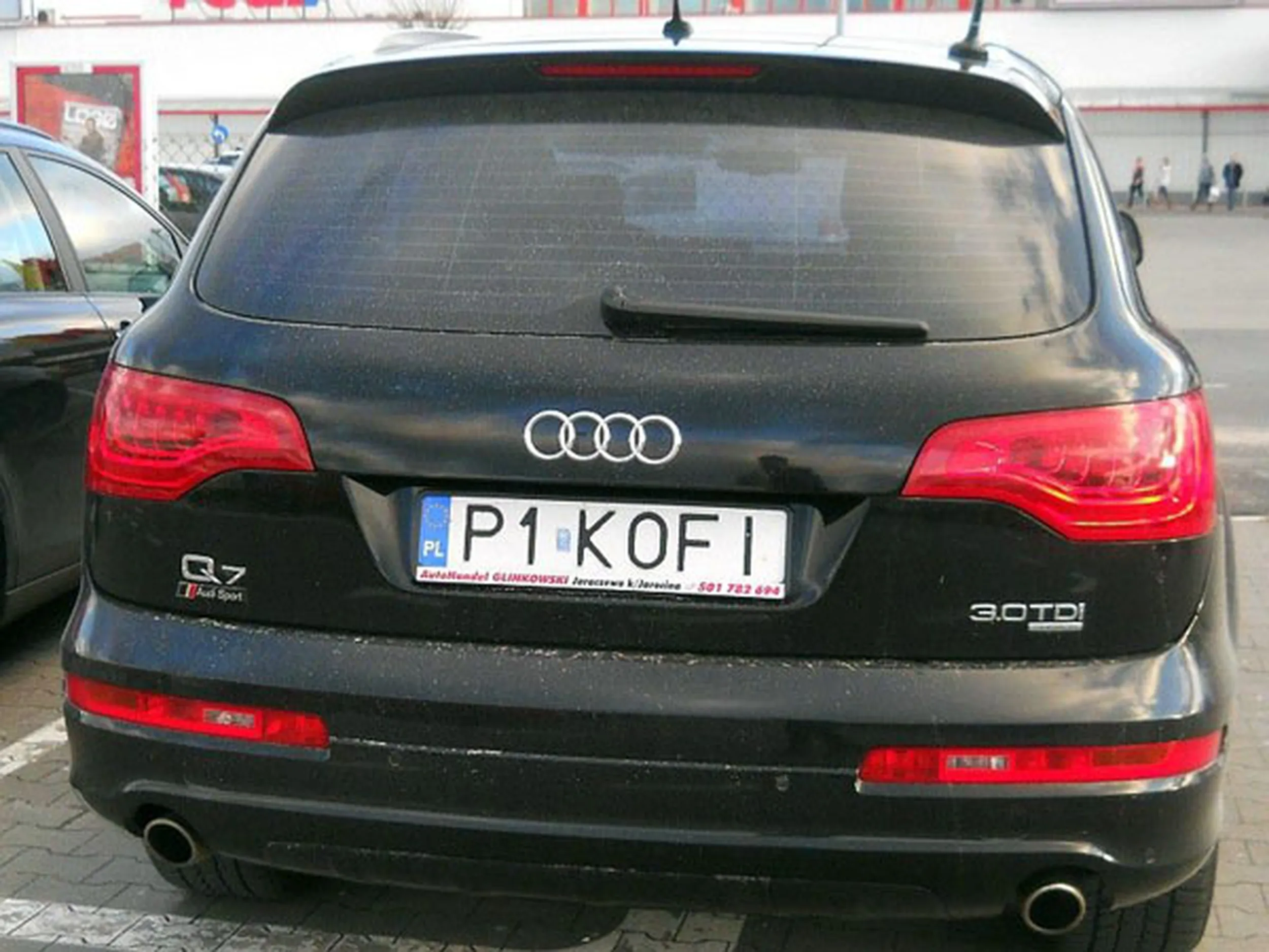 Fajny numer, blacha P1 KOFI