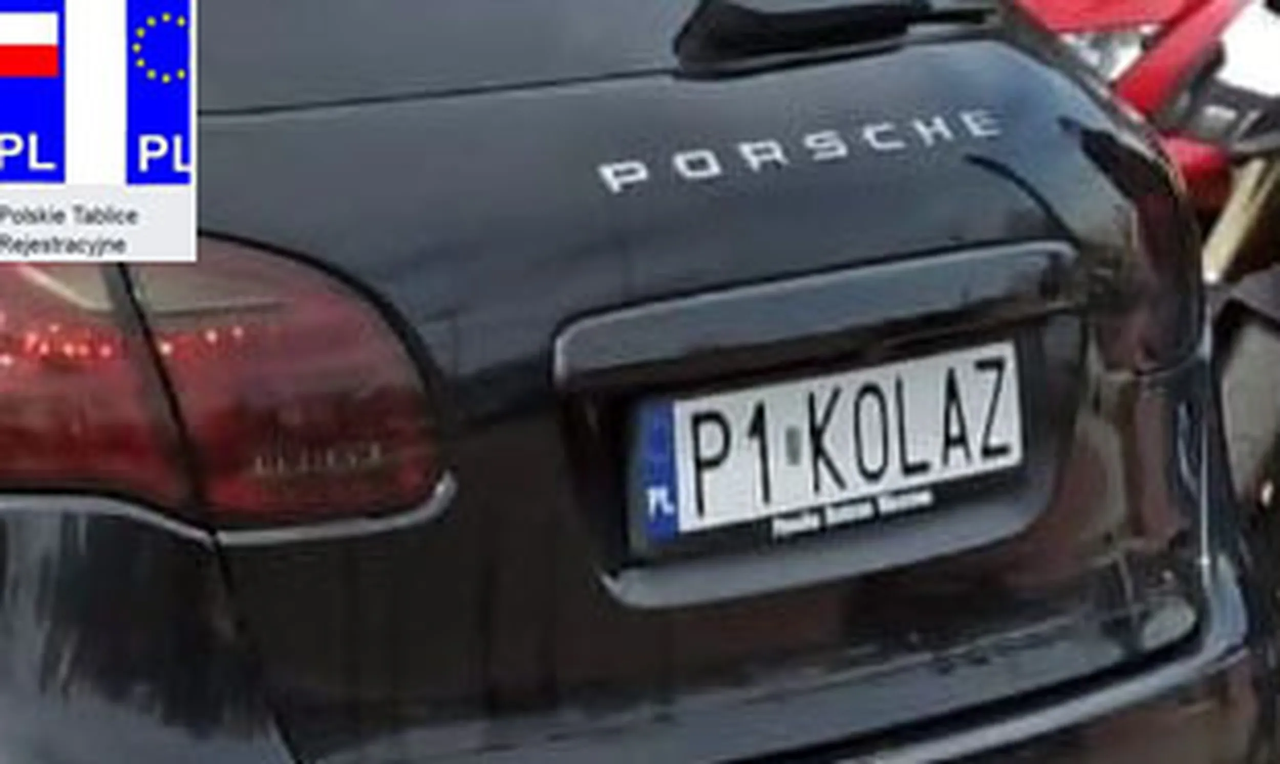 Fajny numer, blacha P1 KOLAZ