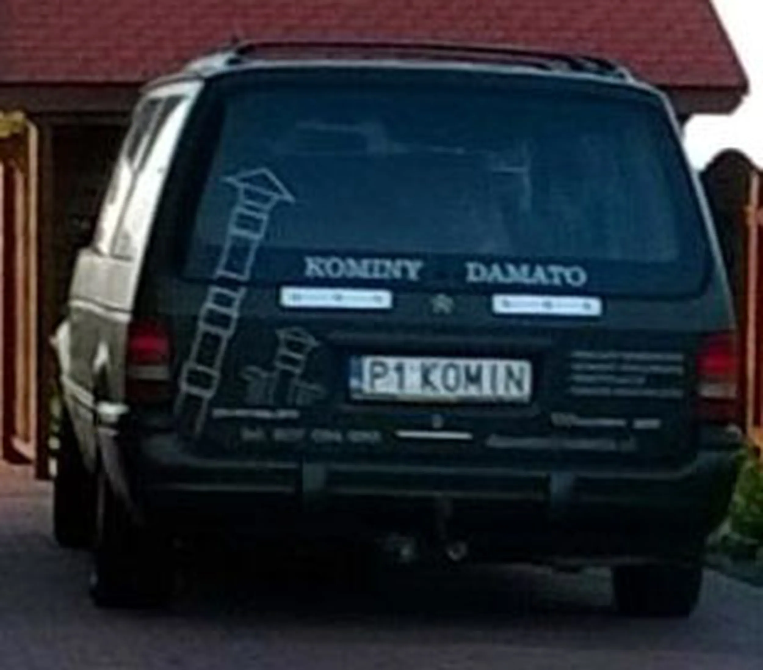 Fajny numer, blacha P1 KOMIN