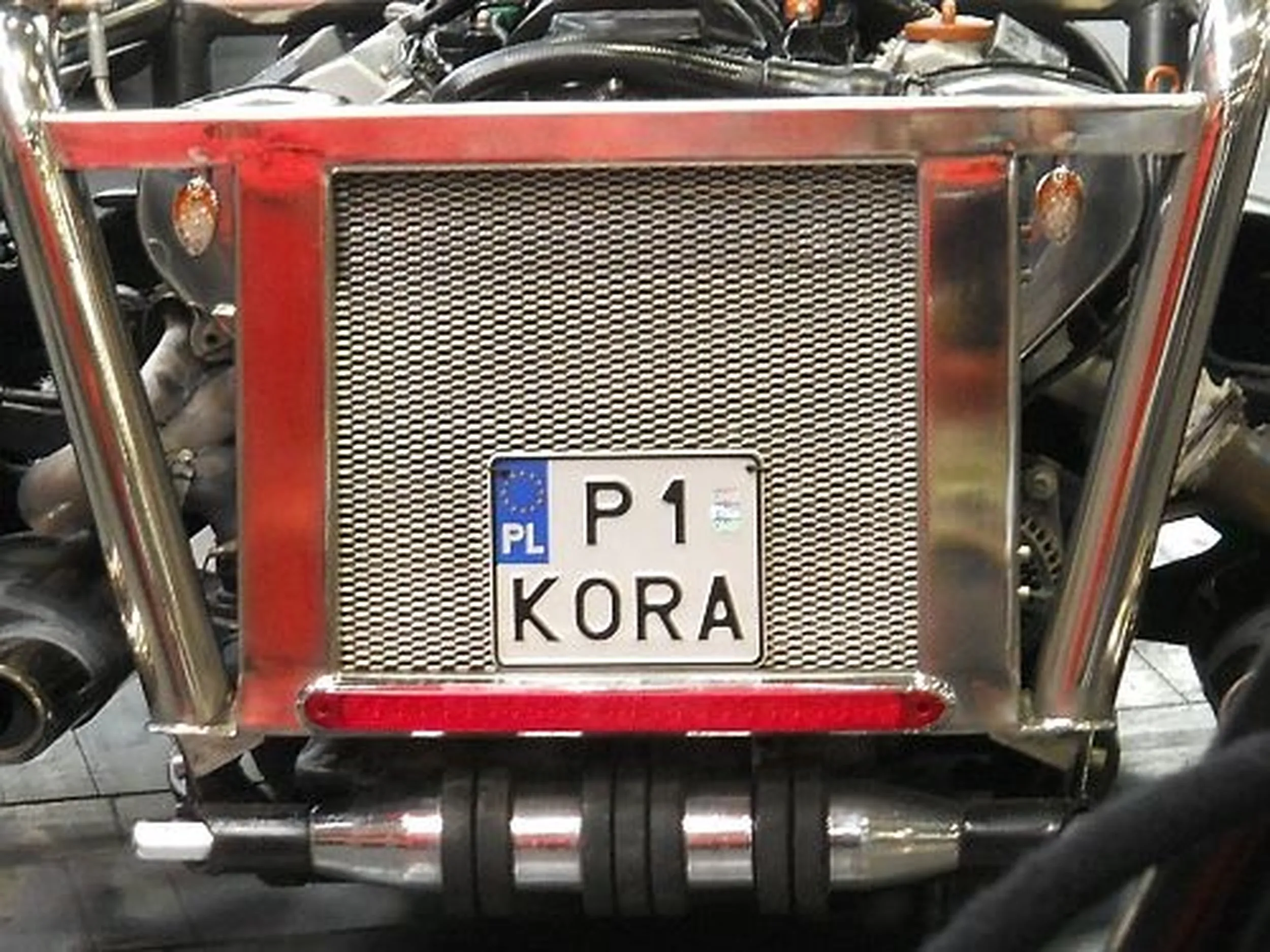 Fajny numer, blacha P1 KORA