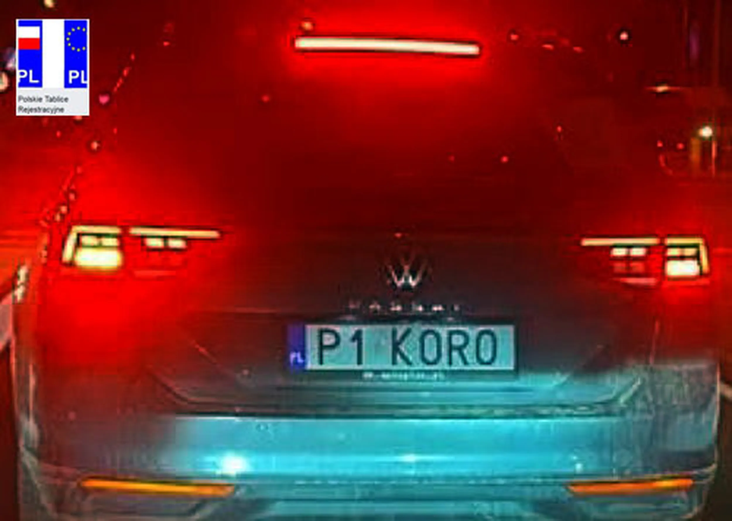 Fajny numer, blacha P1 KORO